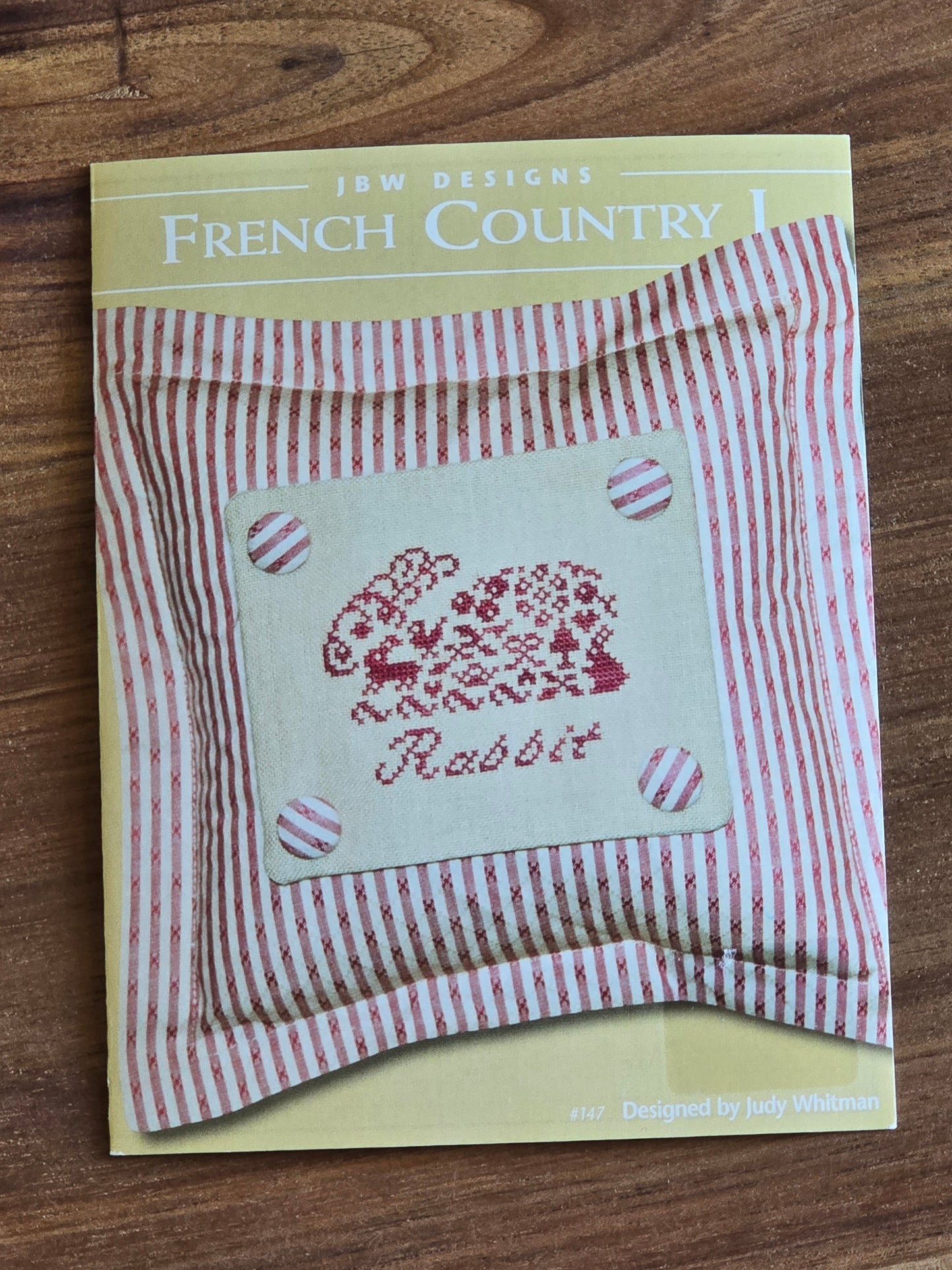 JBW Designs - French Country I - Rabbit - Cross Stitch Pattern