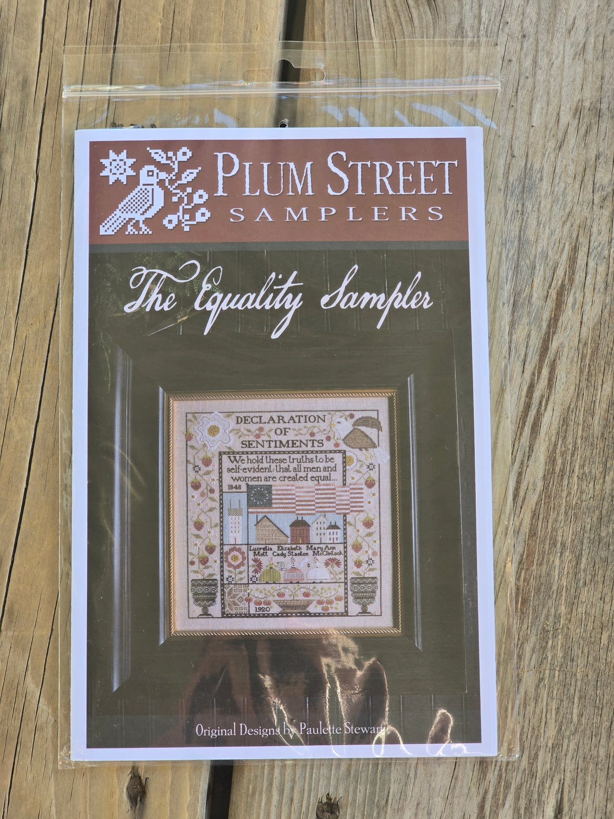 Plum Street Samplers - The Equality Sampler - Cross Stitch Pattern