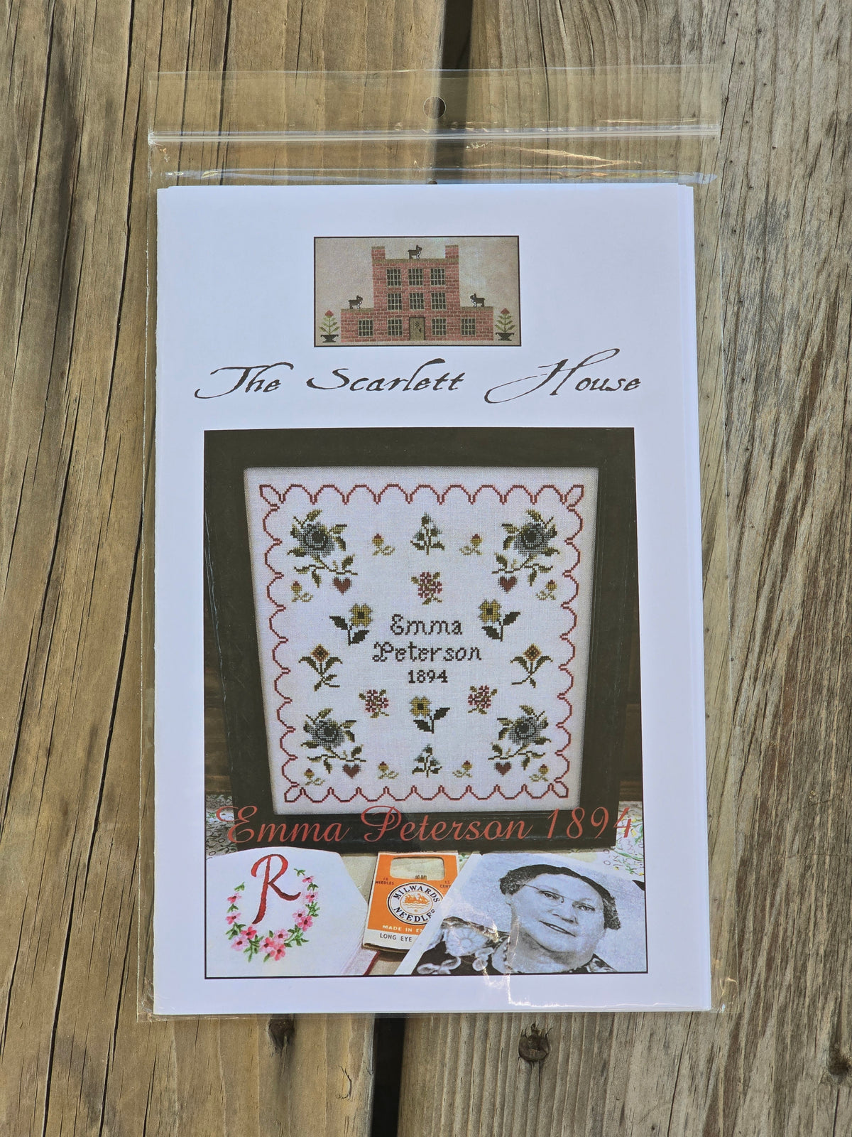 The Scarlett House - Emma Peterson 1894 - Cross Stitch Pattern