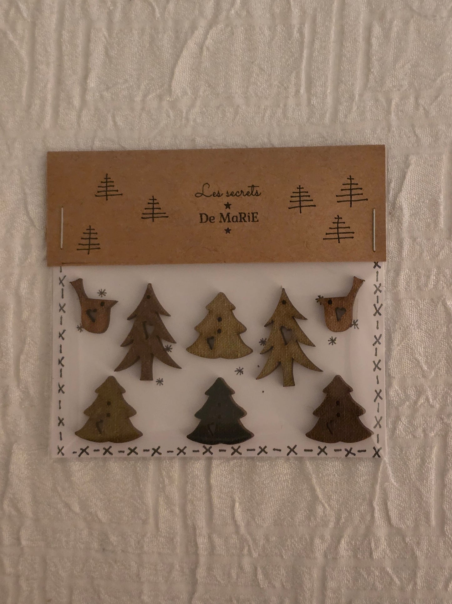 Les Secrets De Marie - Trees and Birds Buttons - Nashville Needlework Market 2026