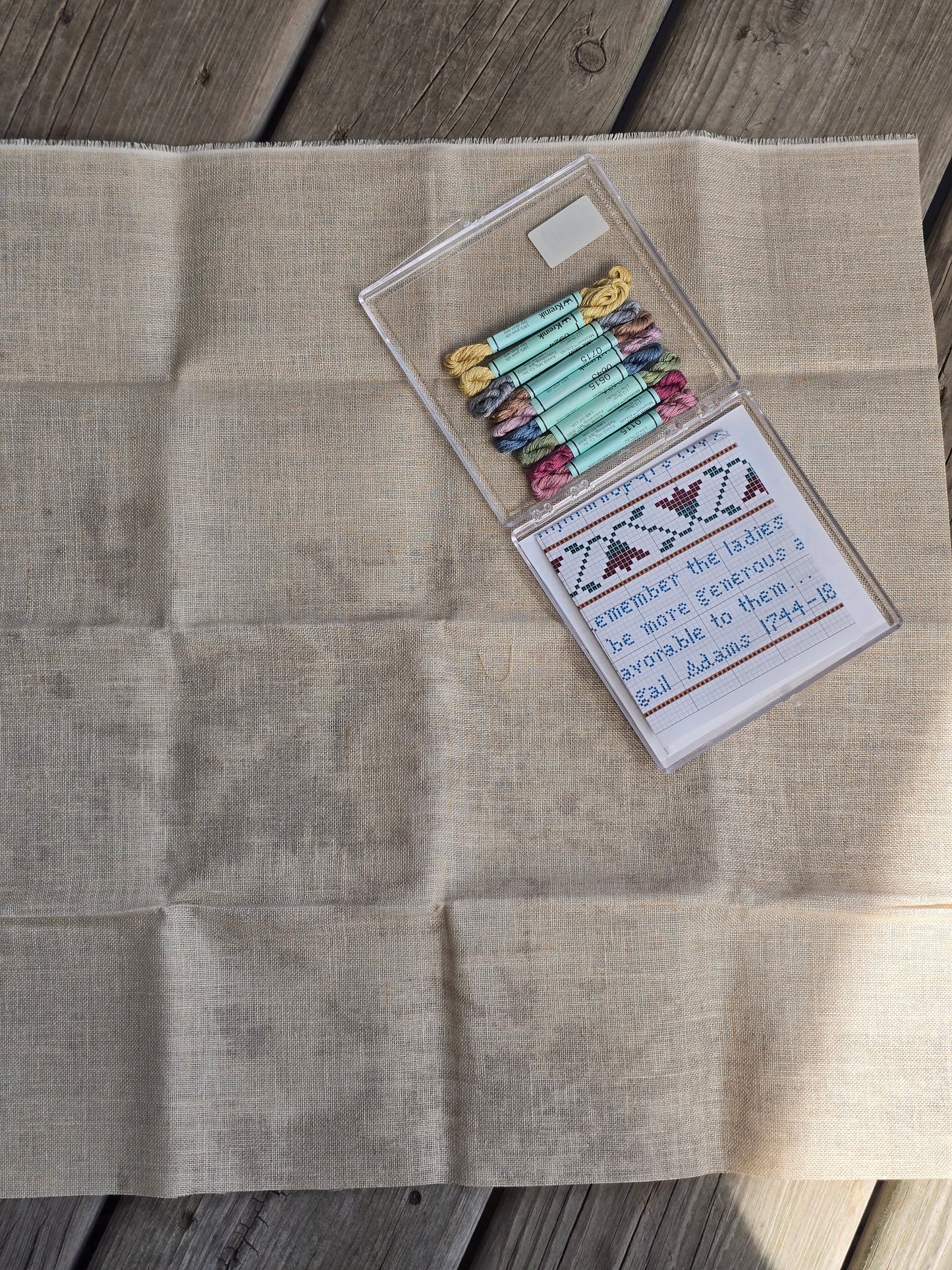 Kreinik - Remember the Ladies - Abigail's Wisdom - Cross Stitch Kit
