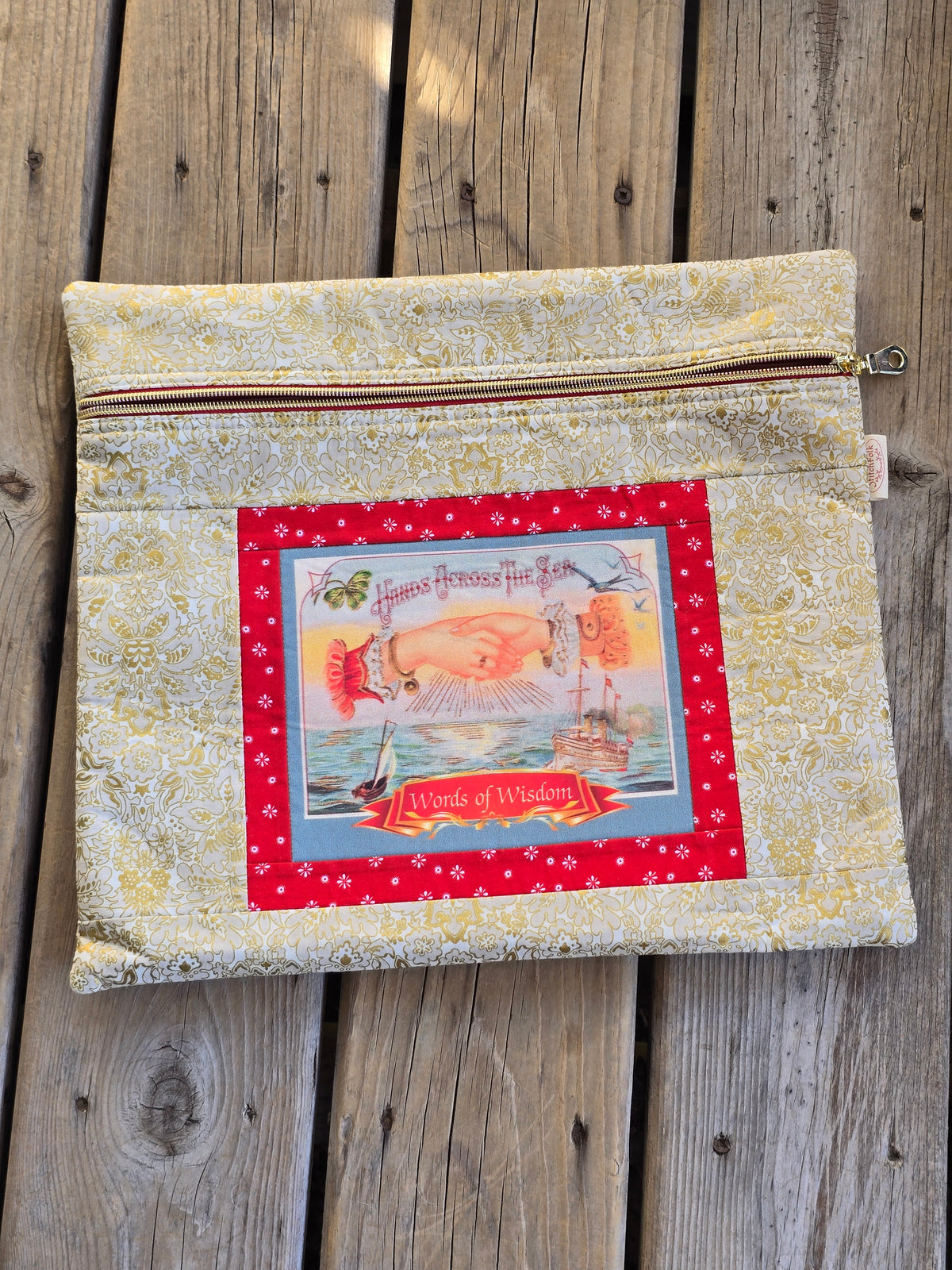 Stitchfolk - Words of Wisdom - Project Bag