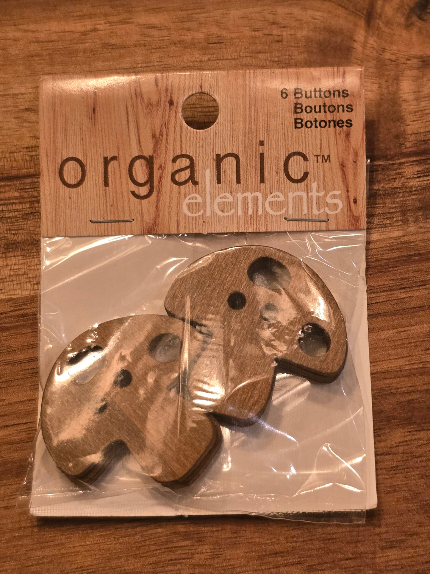Organic Elements - Mushroom Buttons