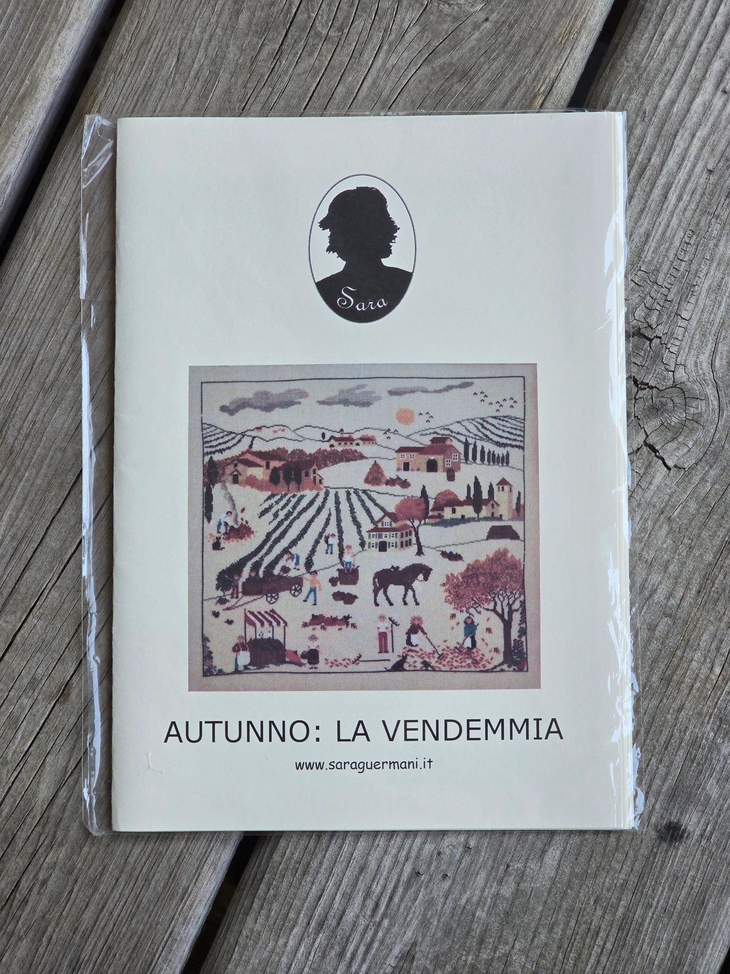 Sara - Autunno: La Vendemmia - Autumn in Provence - Cross Stitch Pattern