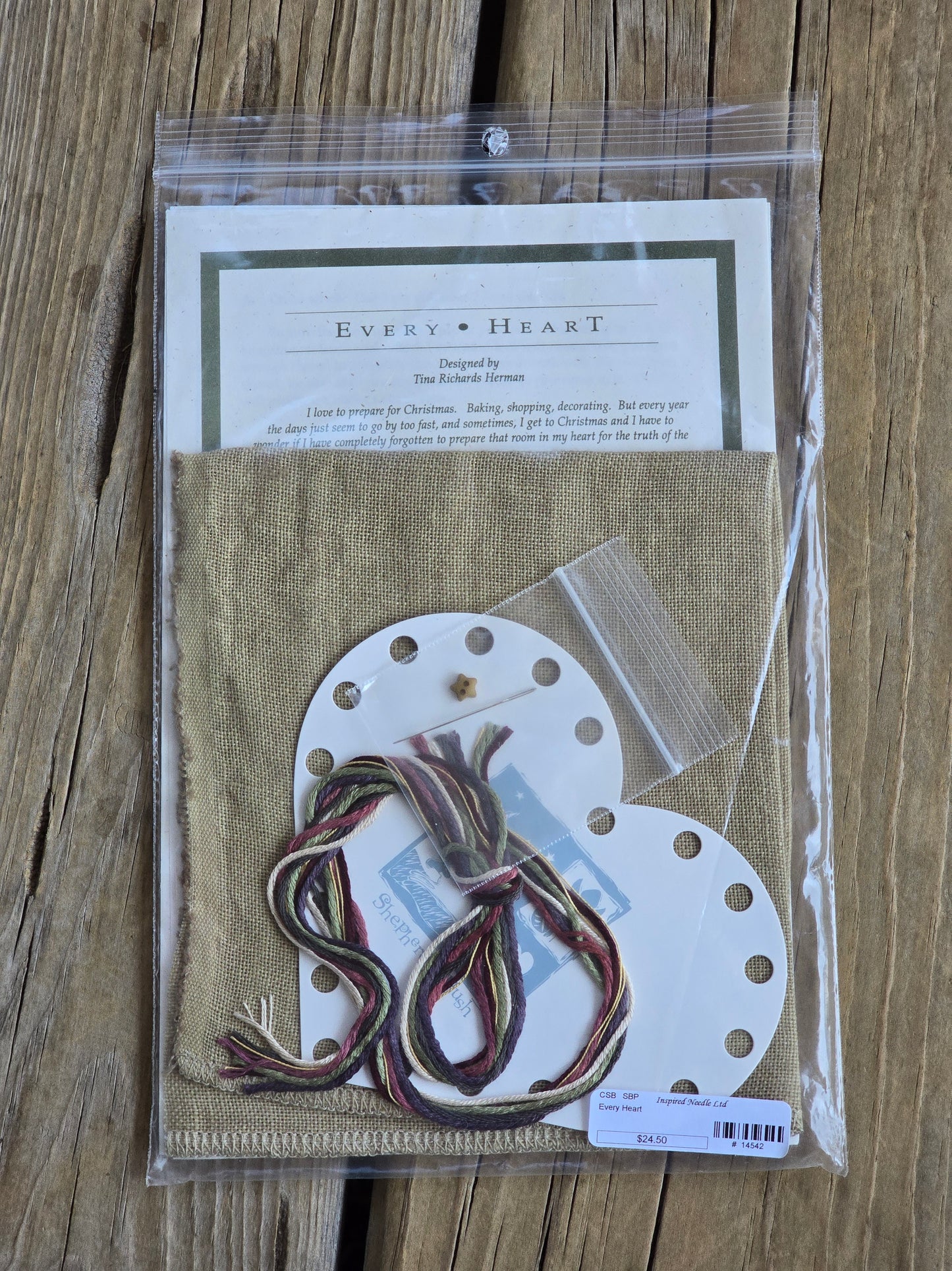 Shepherd's Bush - Every Heart - Cross Stitch Kit