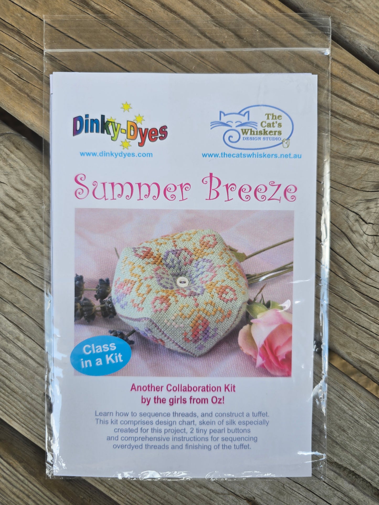 Dinky Dyes - The Cat's Whiskers Design Studio - Summer Breeze Kit
