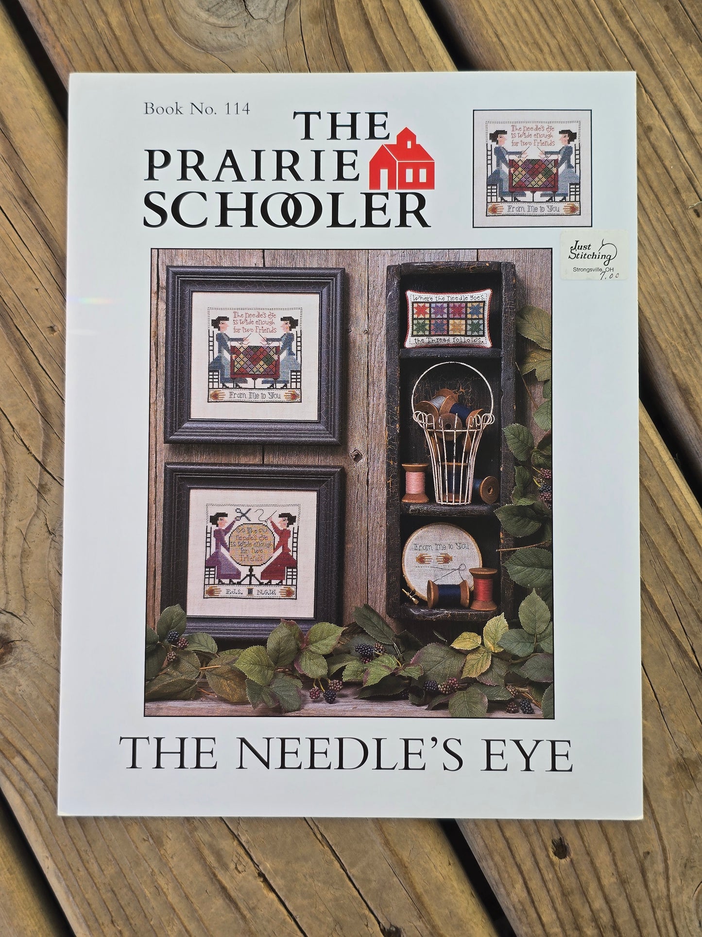The Prairie Schooler - The Needle's Eye - Book No. 114 - Cross Stitch Pattern