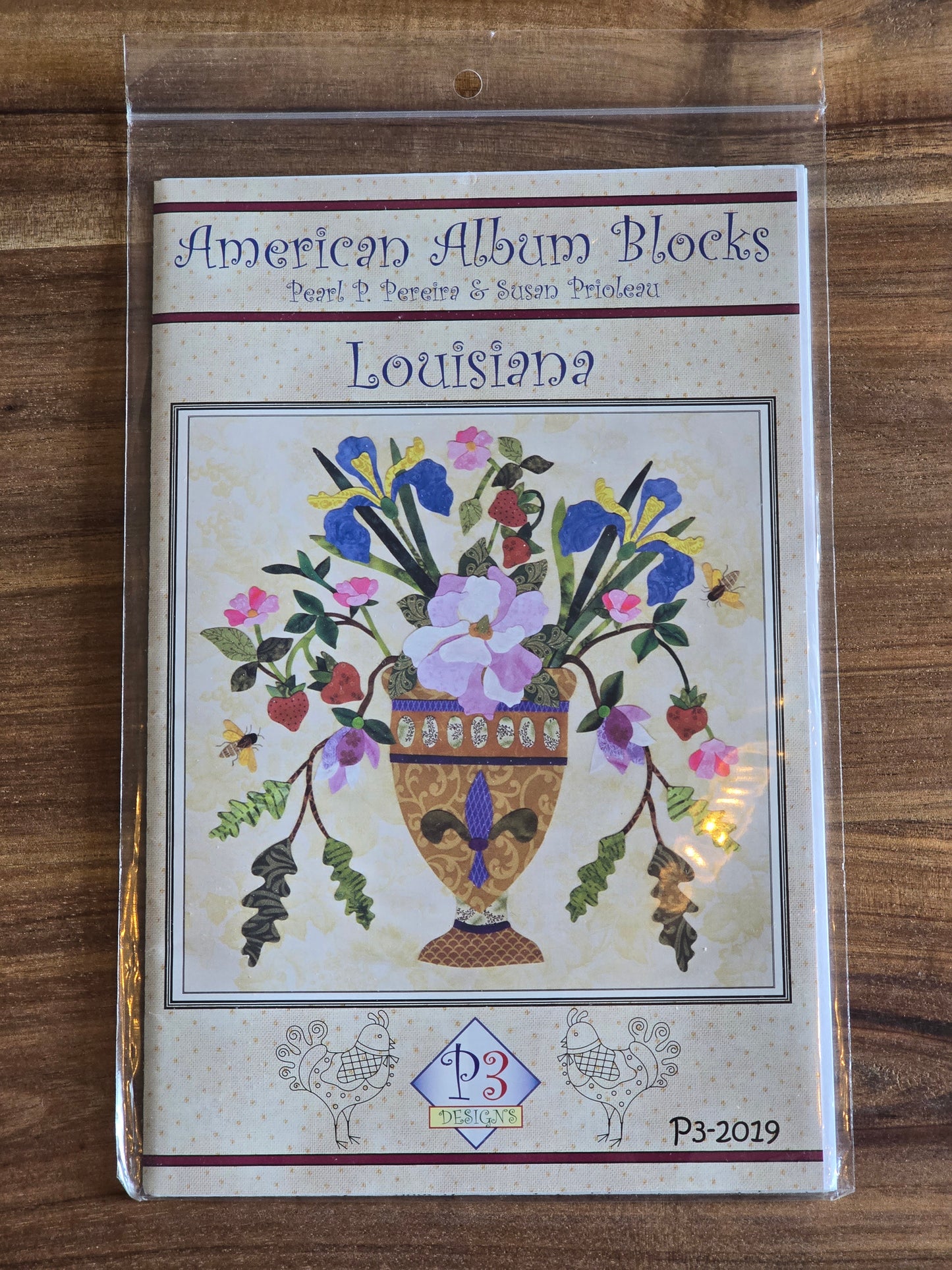 P3 Designs - American Album Blocks - Louisiana - Applique Pattern