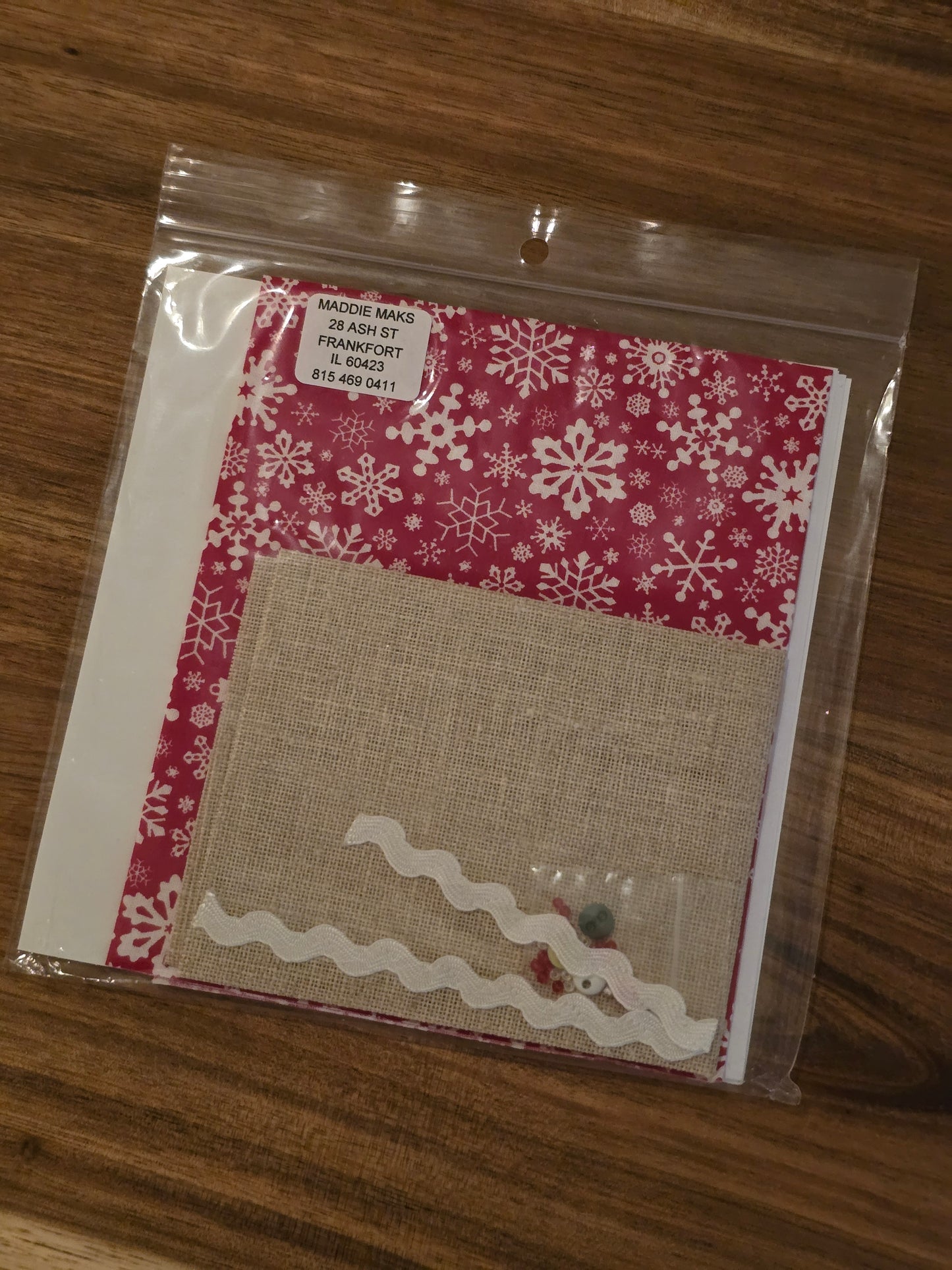 Lizzie Kate - Dear Rudolph - K73 - Cross Stitch Kit