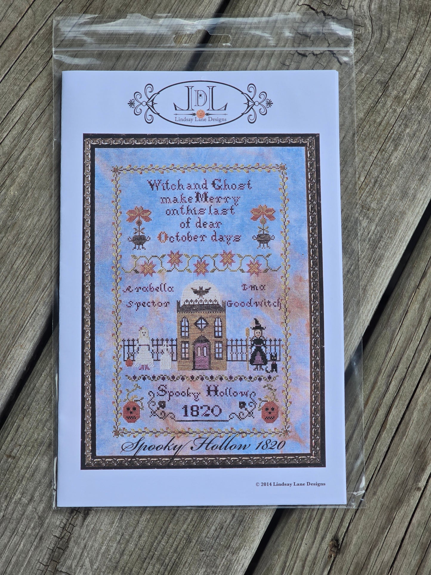 Lindsay Lane Designs - Spooky Hallow 1820 - Cross Stitch Pattern