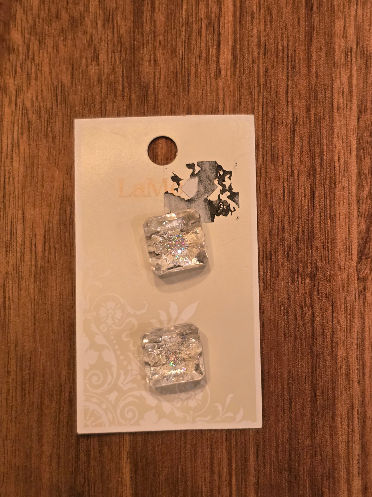 LaMode - Clear Square Buttons