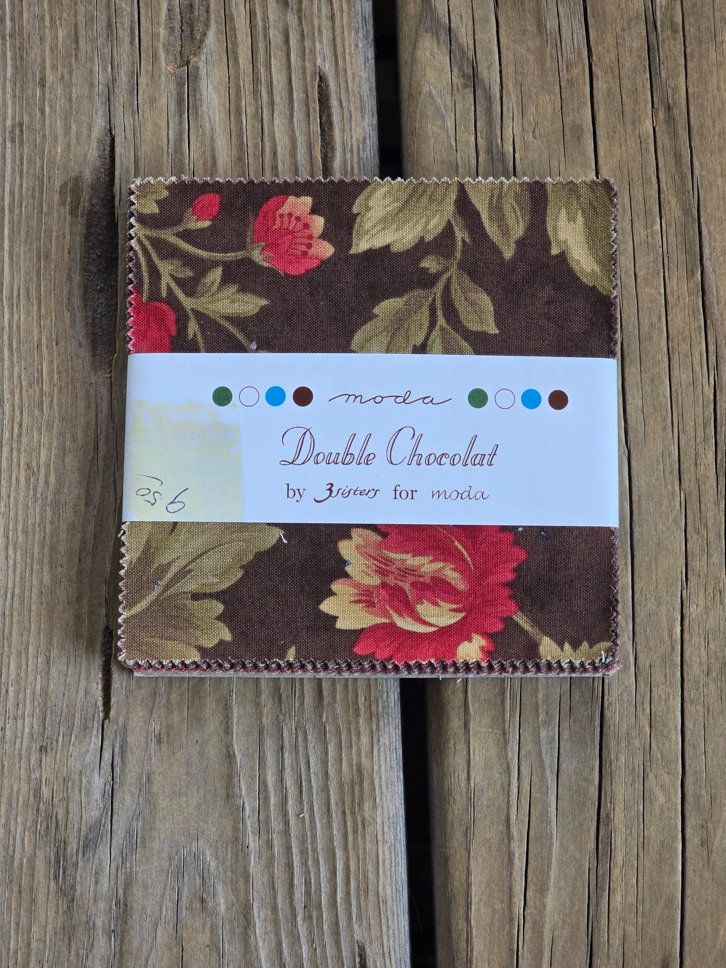 Moda - 3 Sisters - Double Chocolat - Quilting Fabric - Charm Pack