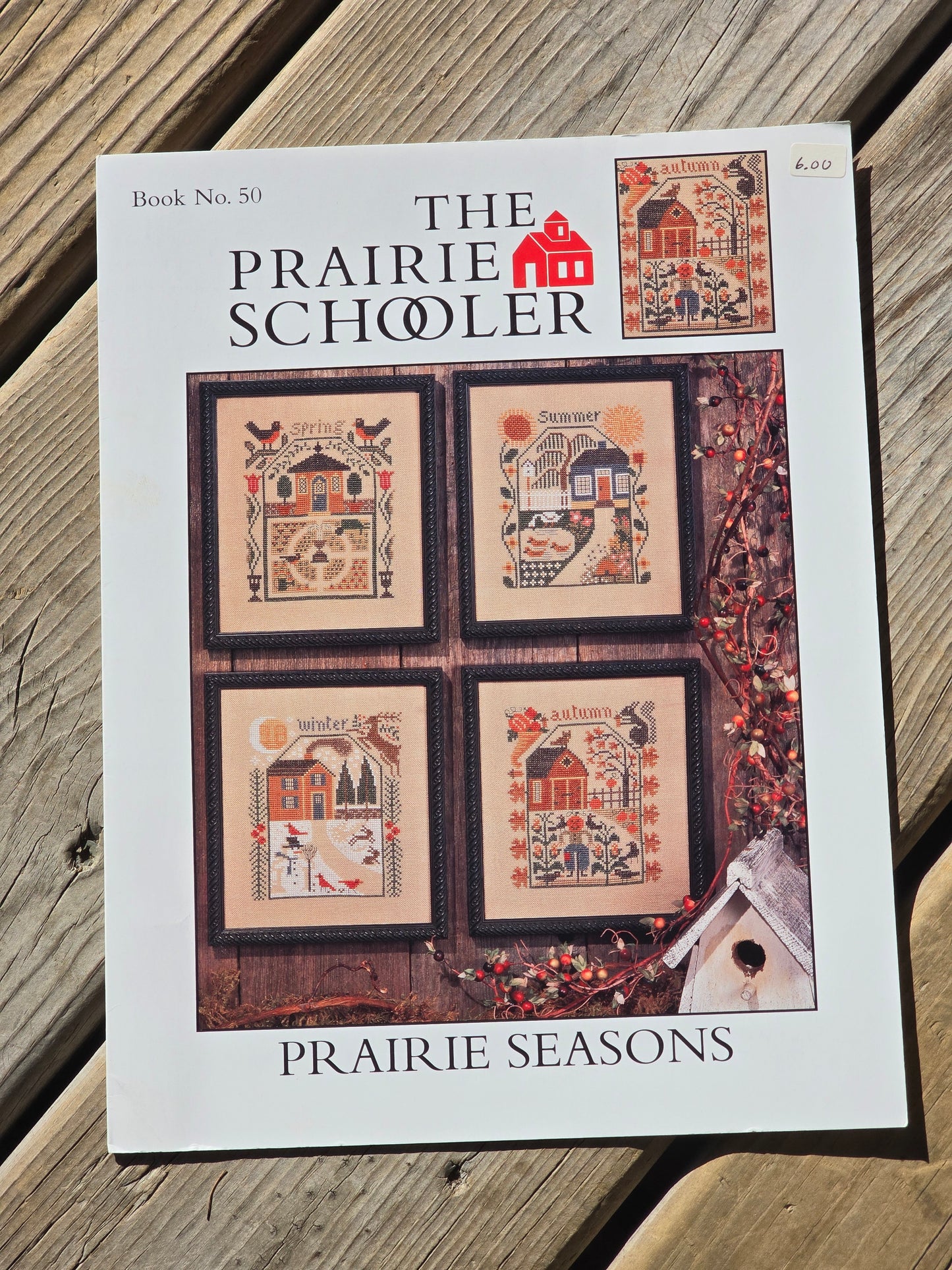 The Prairie Schooler - Prairie Seasons - Book No. 50 - Cross Stitch Pattern