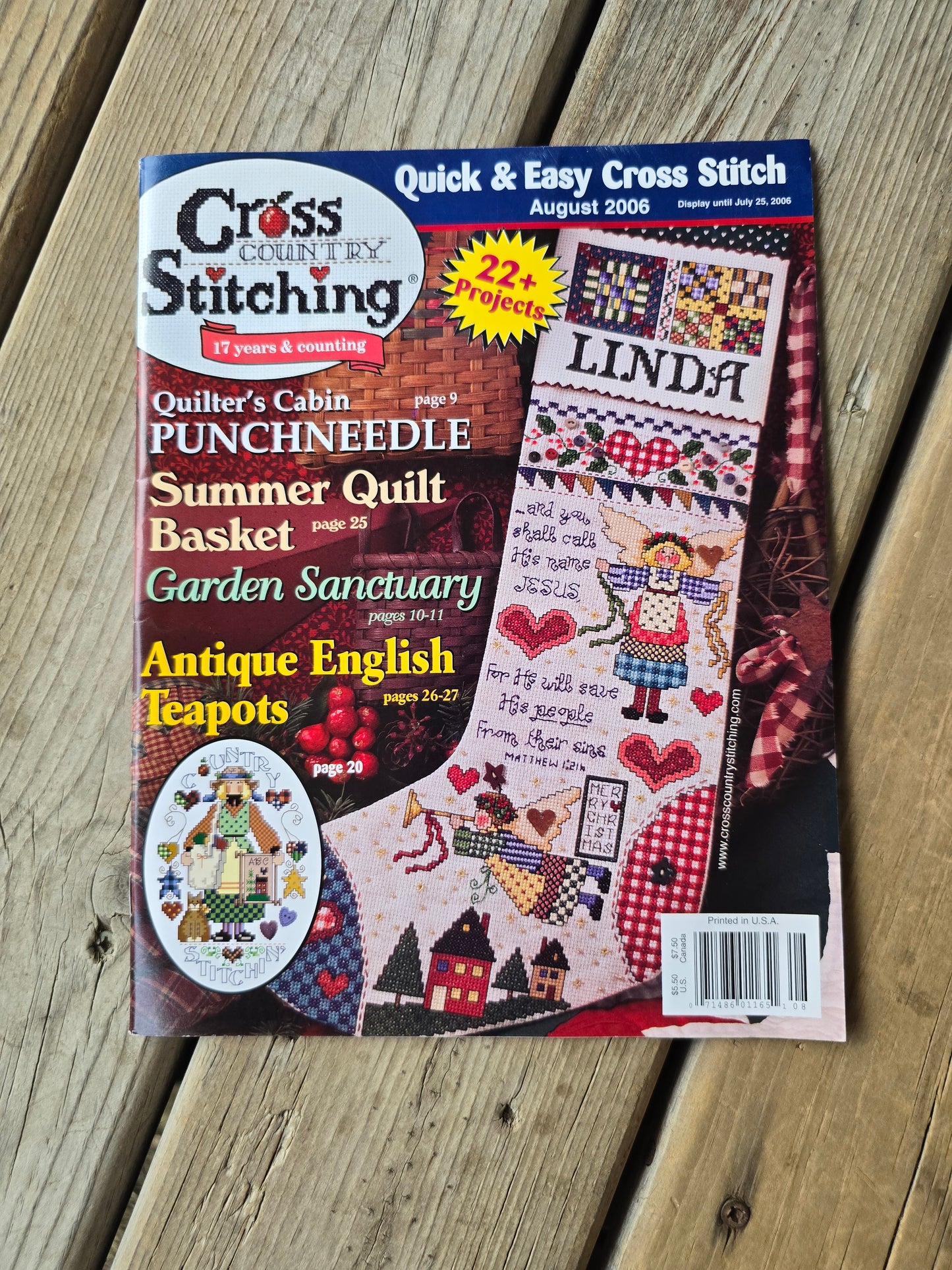Cross Country Stitching Magazine - 2006 Bundle