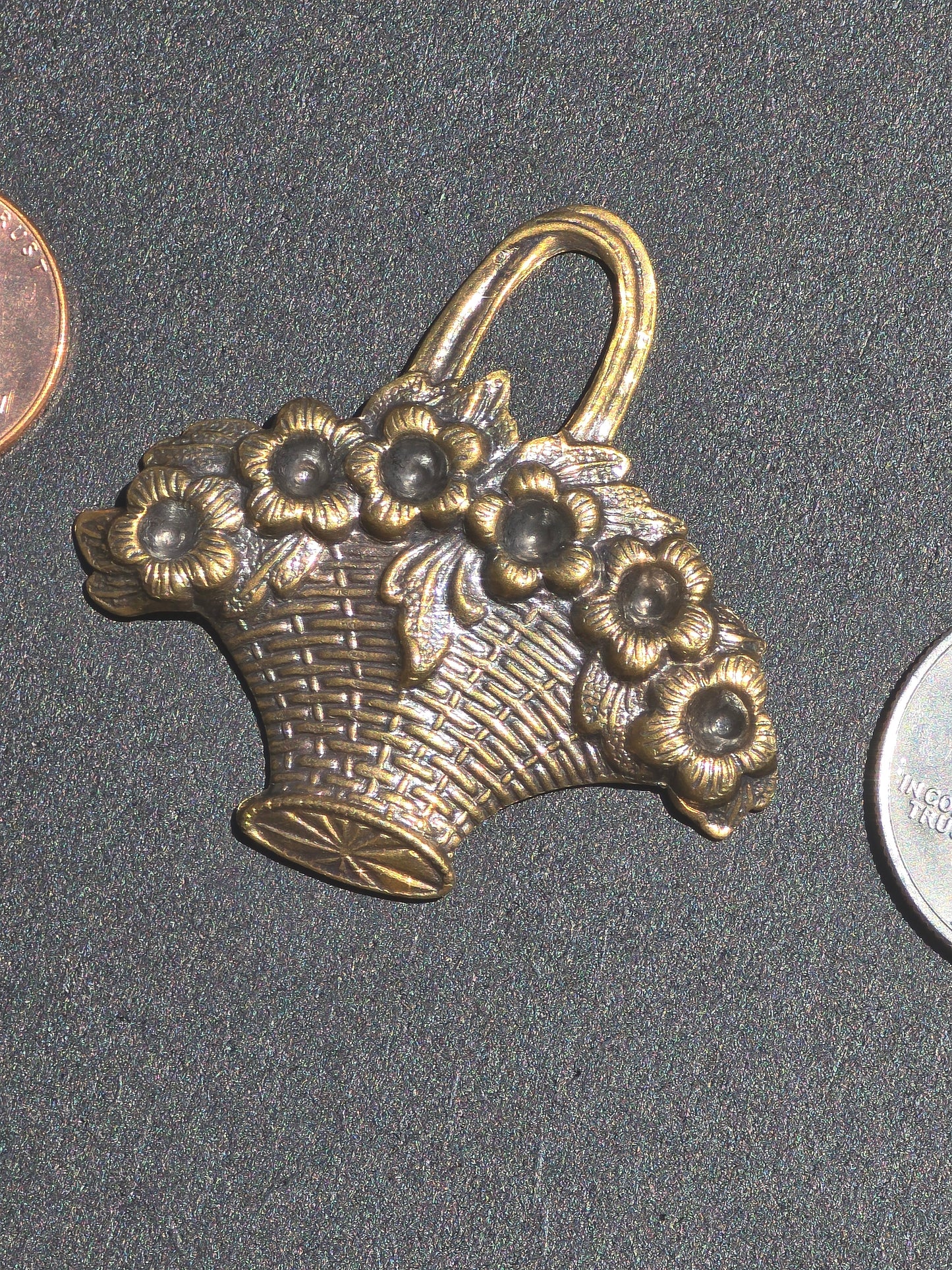 By Jupiter - Flower Basket - Notions - Flat Backs