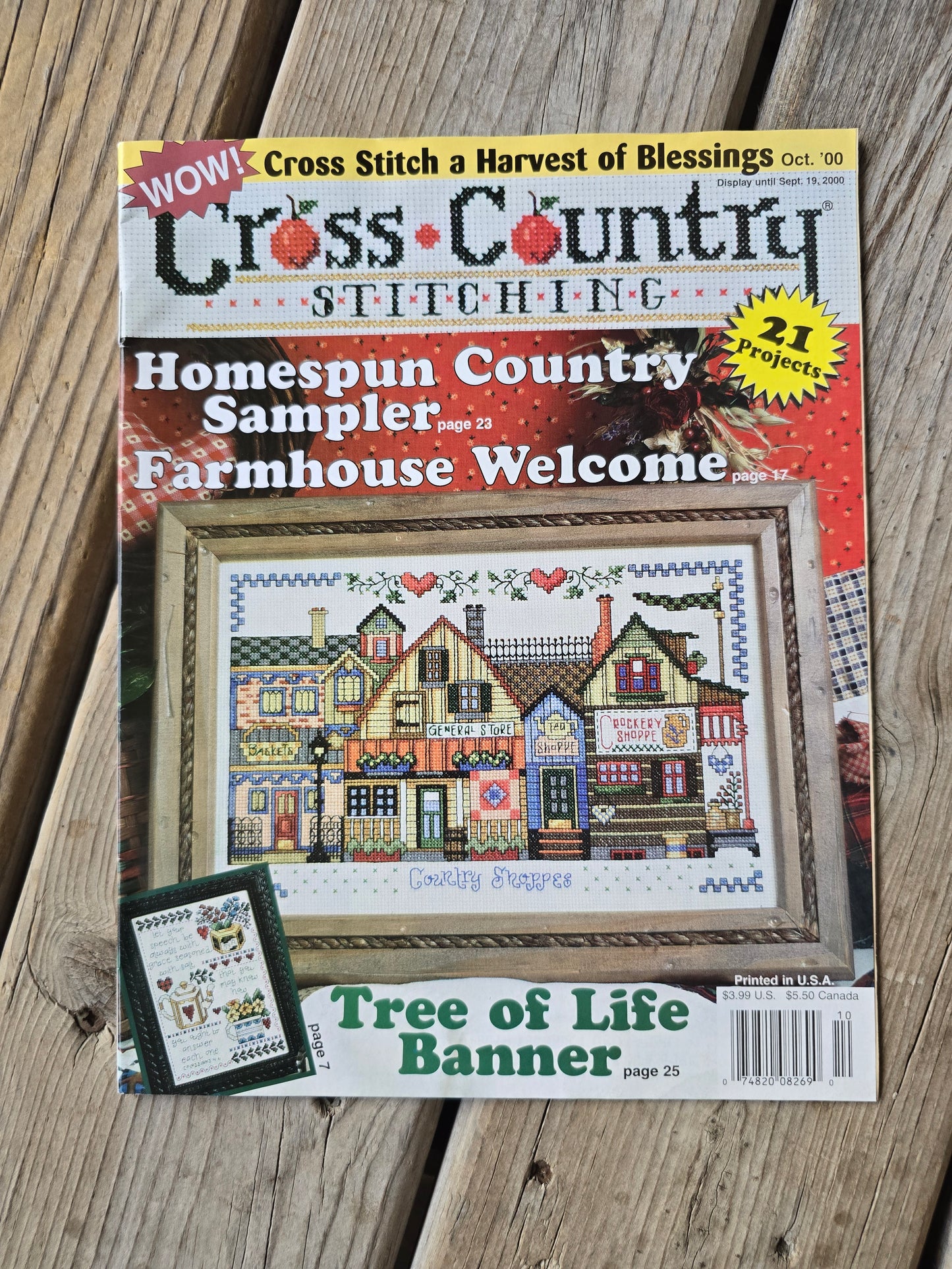 Cross Country Stitching Magazine - 2000 Bundle