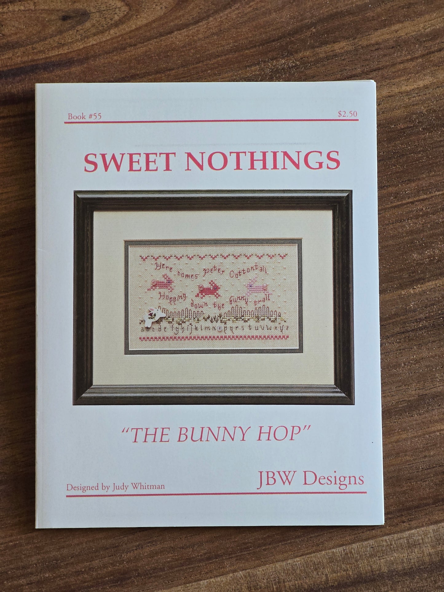 JBW Designs - Sweet Nothings - The Bunny Hop - Cross Stitch Pattern
