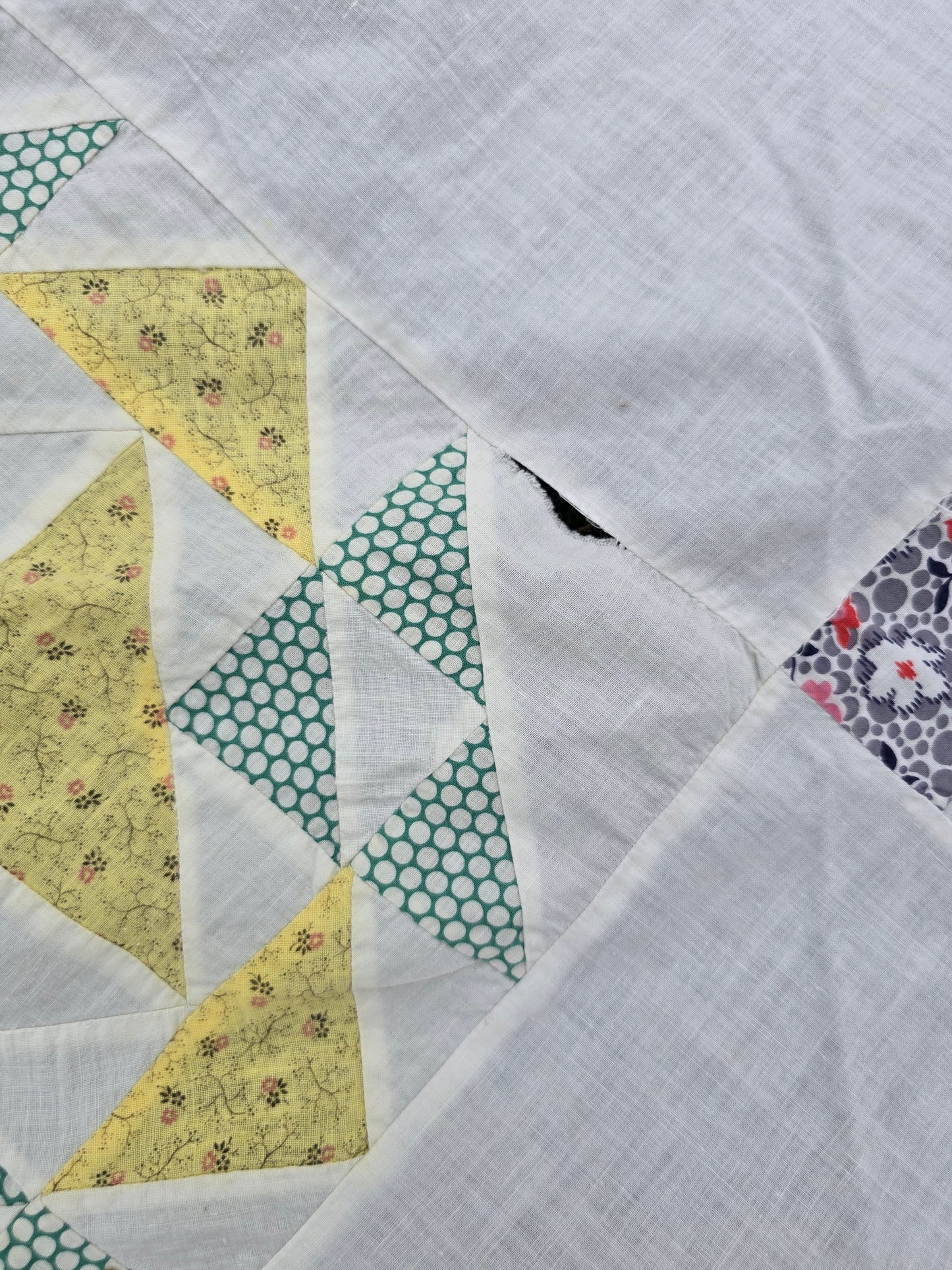Vintage Sampler Quilt Top
