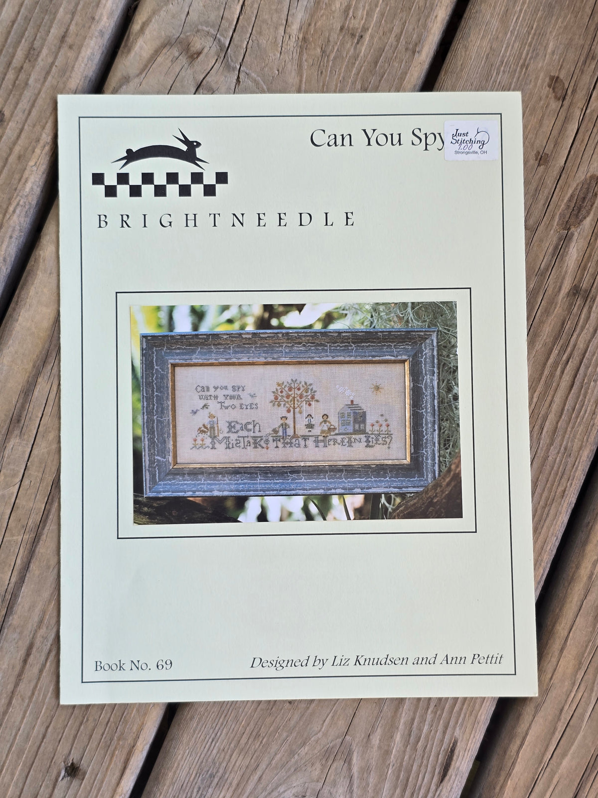 Brightneedle - Can You Spy - Cross Stitch Pattern