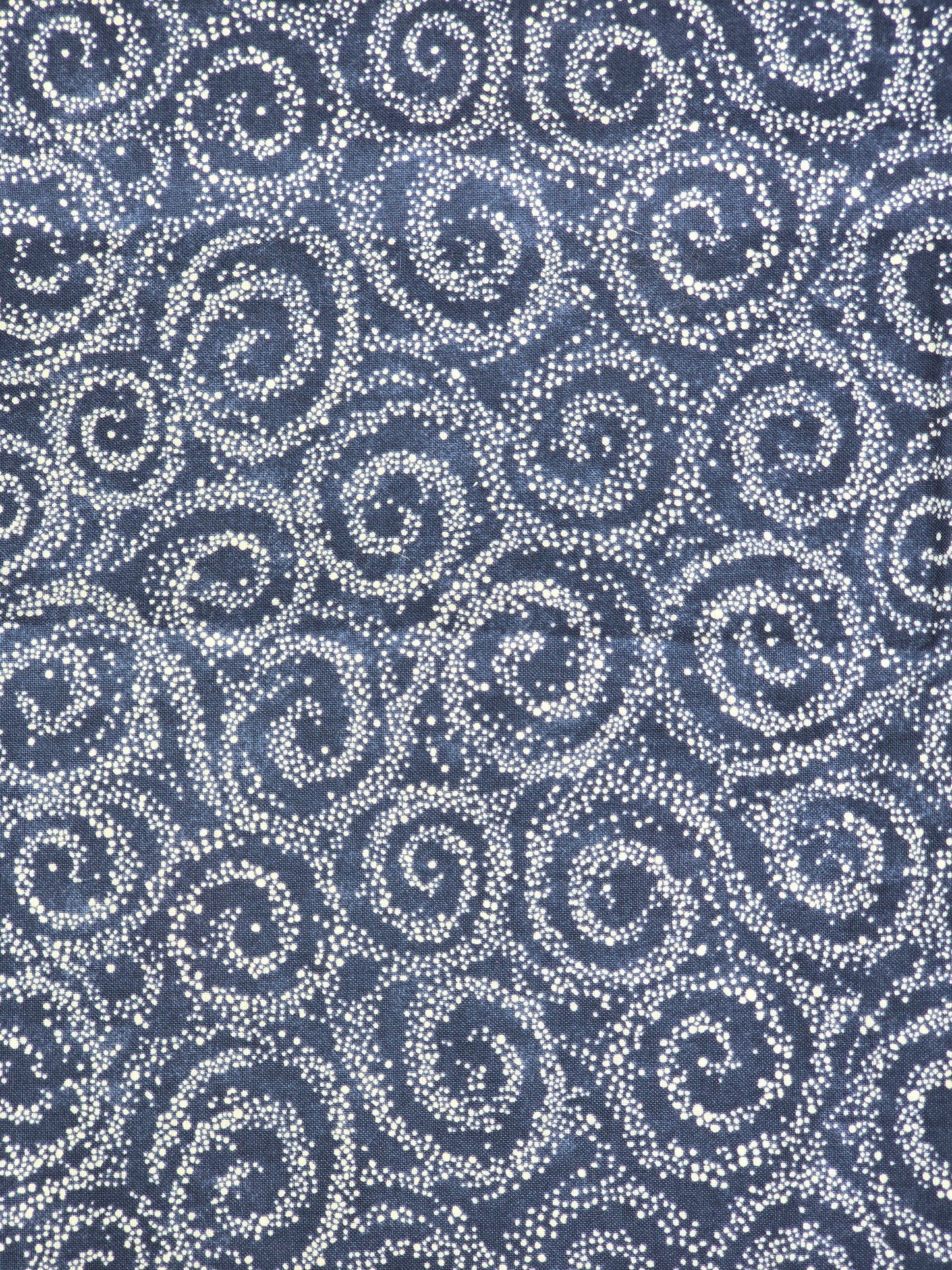 SSI - Debbie Mumm - Navy Swirl - Quilting Fabric - 1 Yard