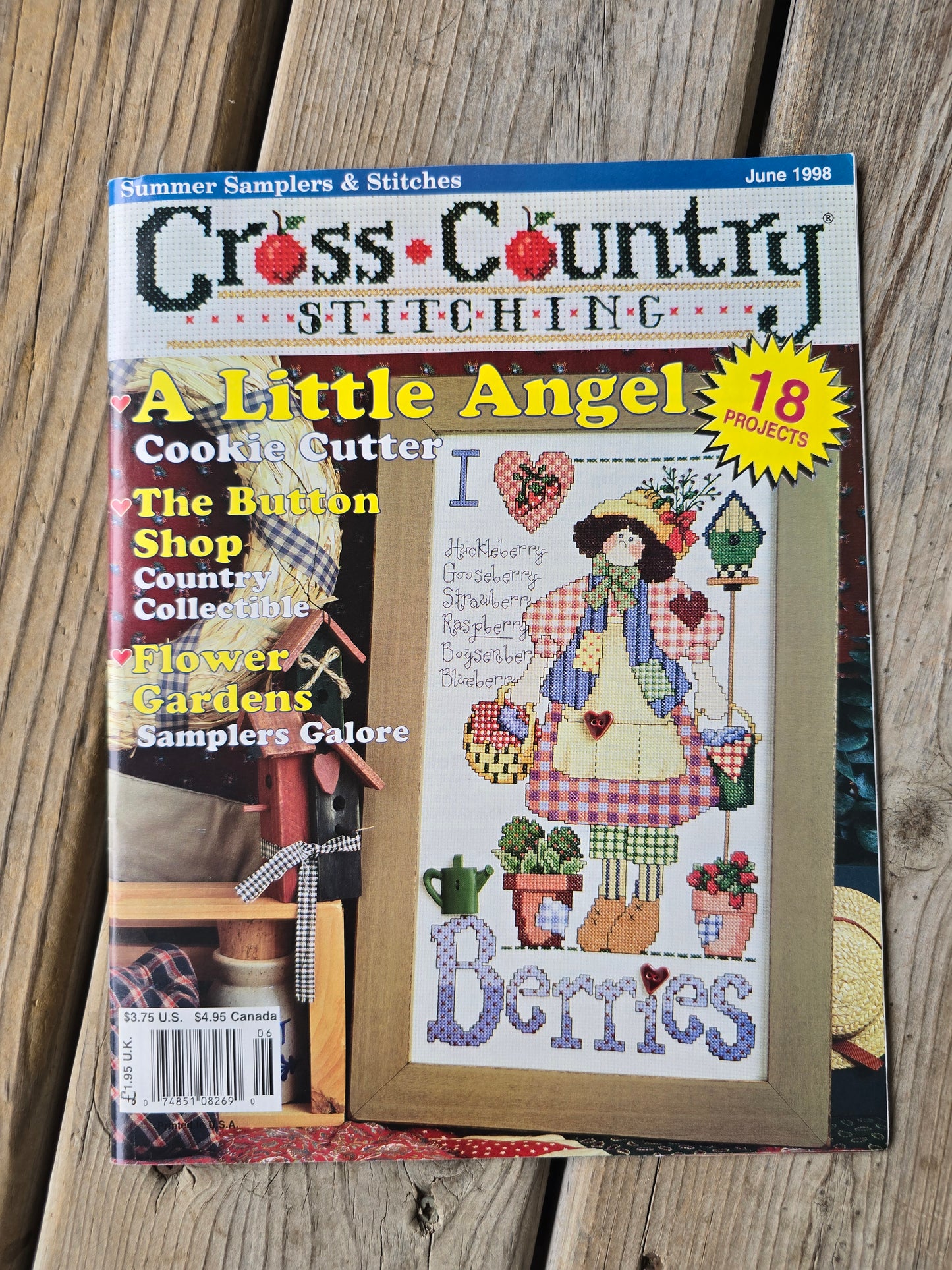 Cross Country Stitching Magazine - 1998 Bundle