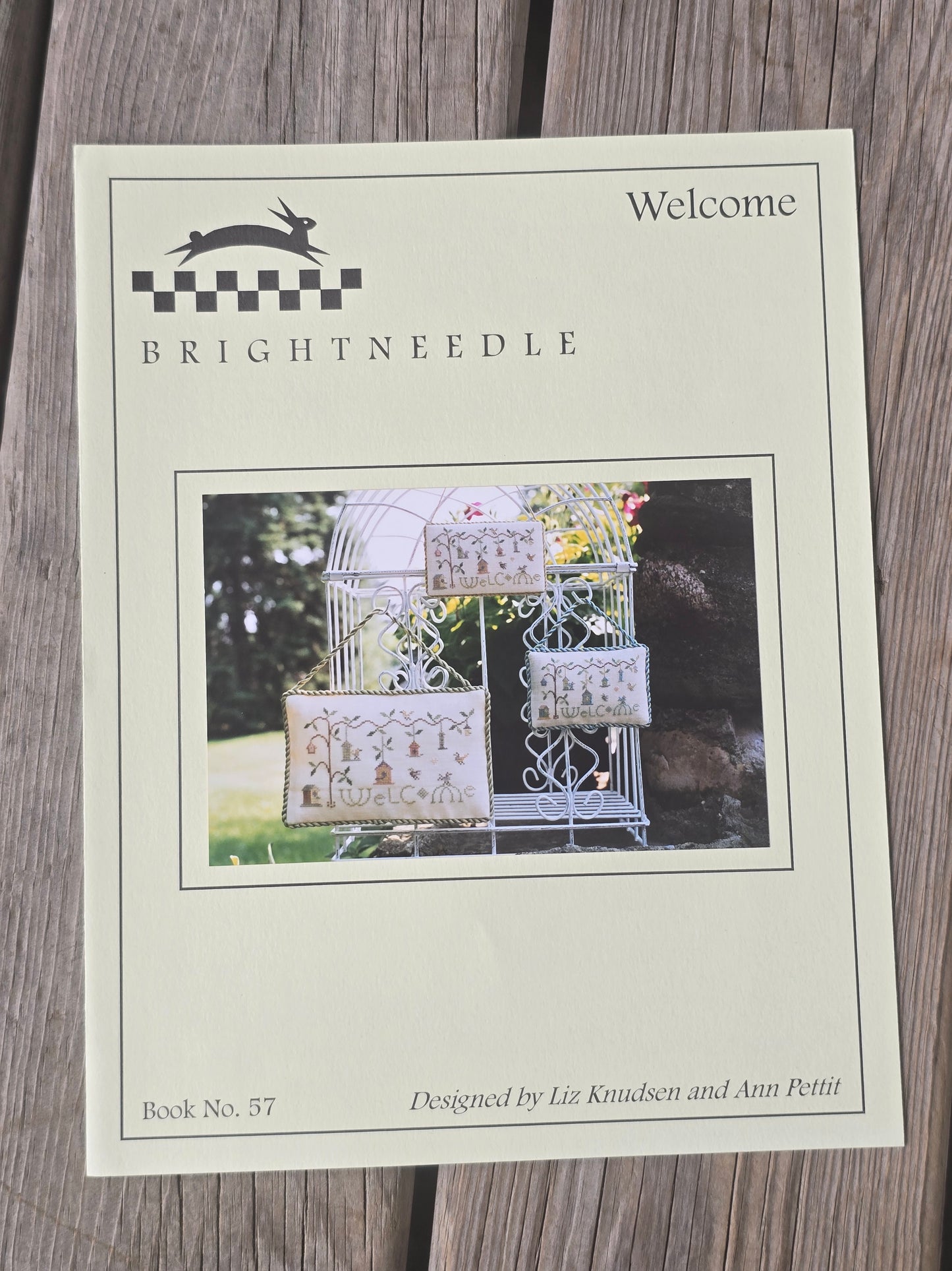 Brightneedle - Welcome - Cross Stitch Pattern