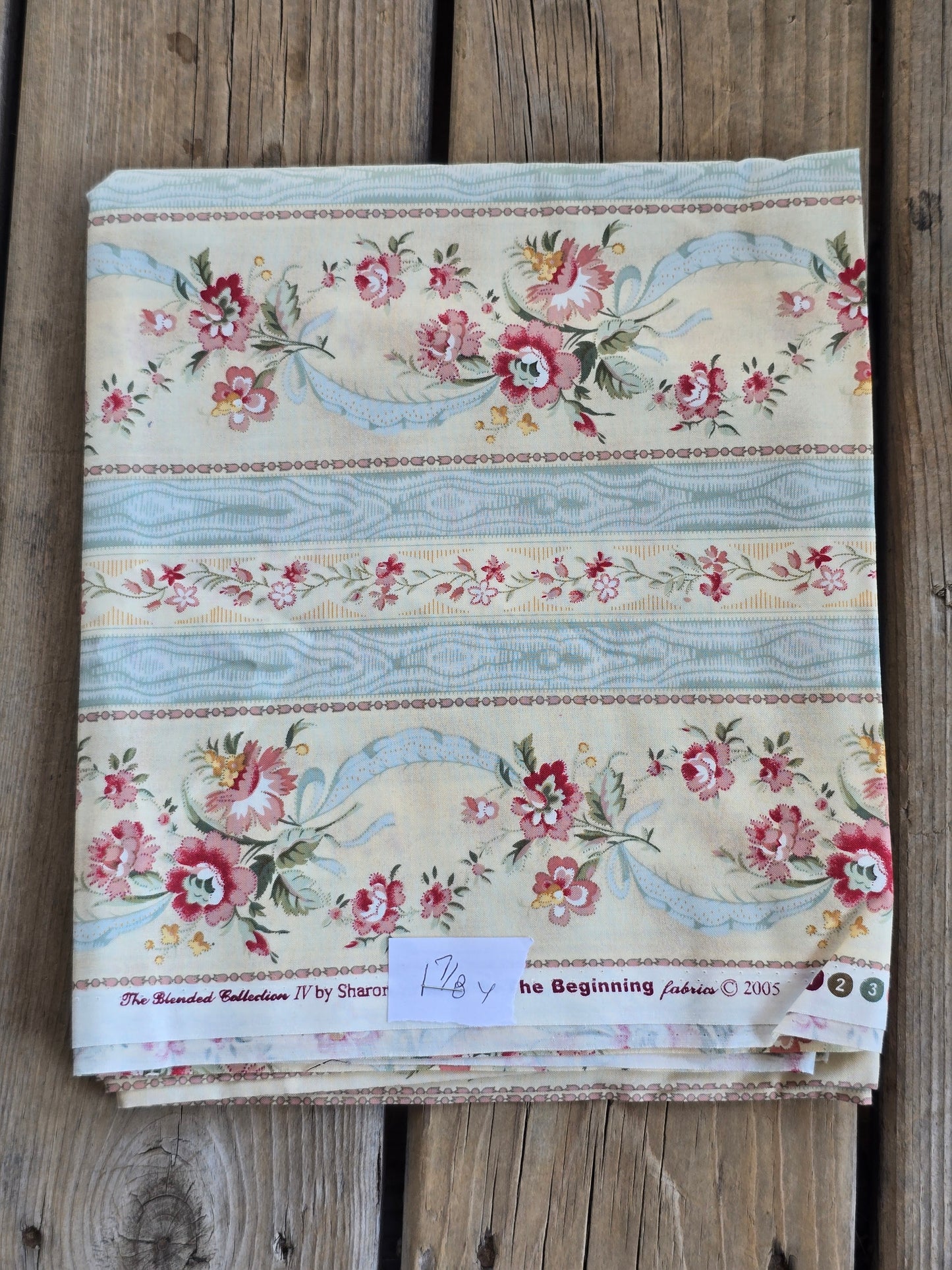 In The Beginning - Sharon Yenter - The Blended Collection IV - Quilting Fabric - 1 7/8 Yards