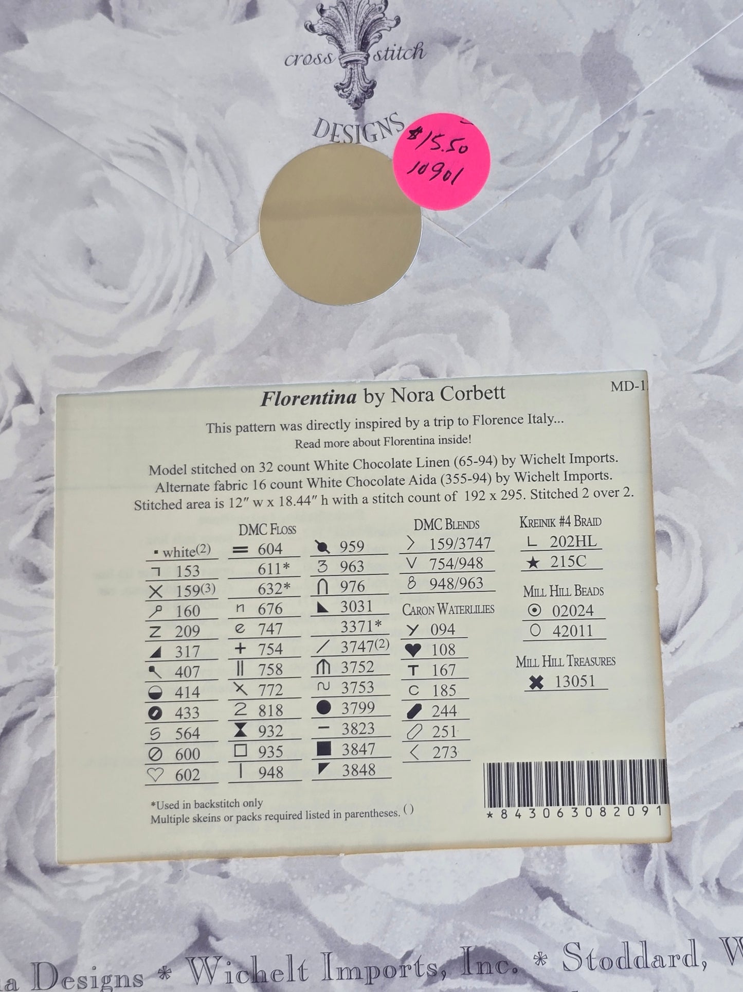 Mirabilia - Florentina - Cross Stitch Kit