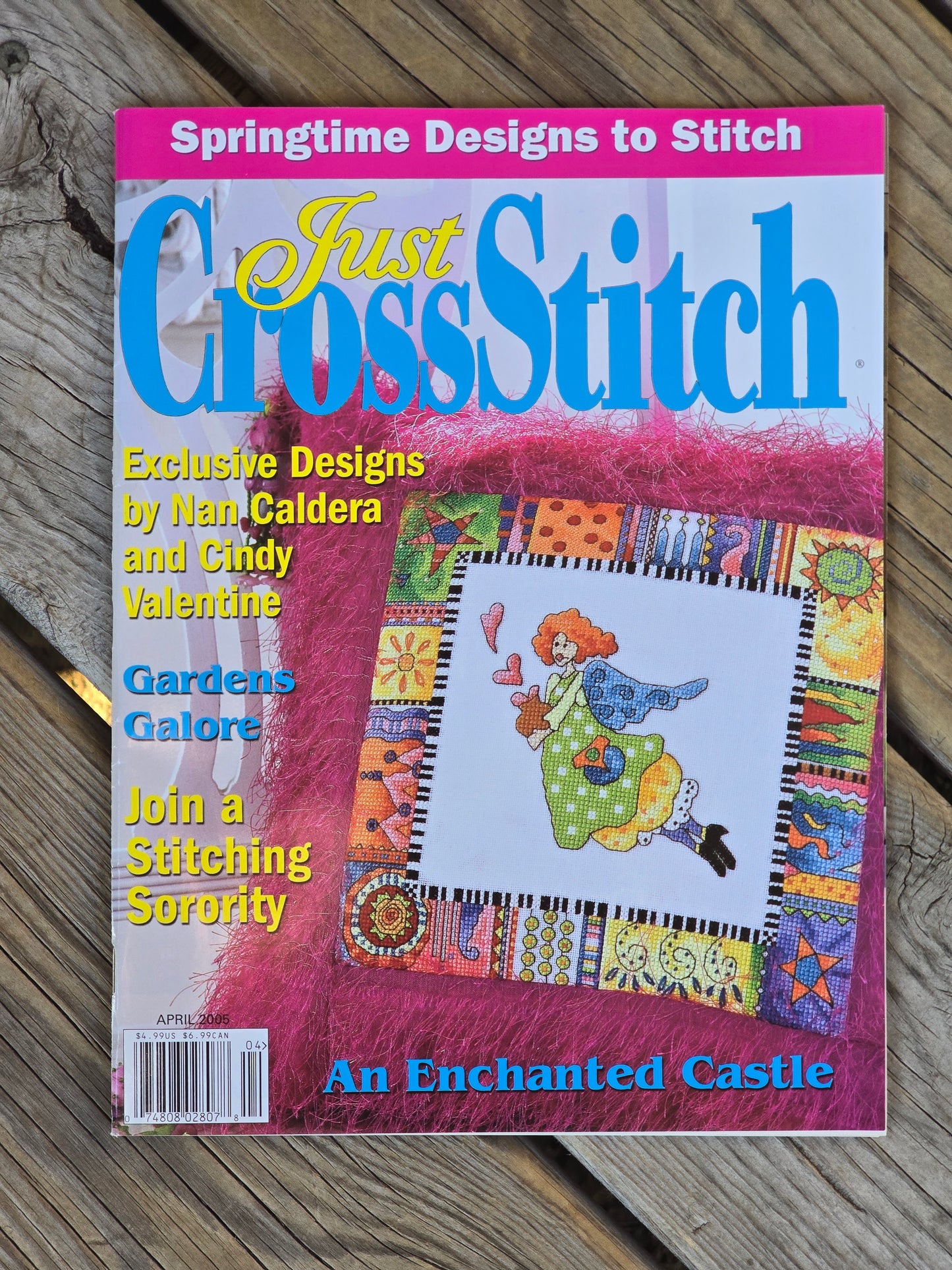 Just Cross Stitch - April 2005 - Single Issue Magazine