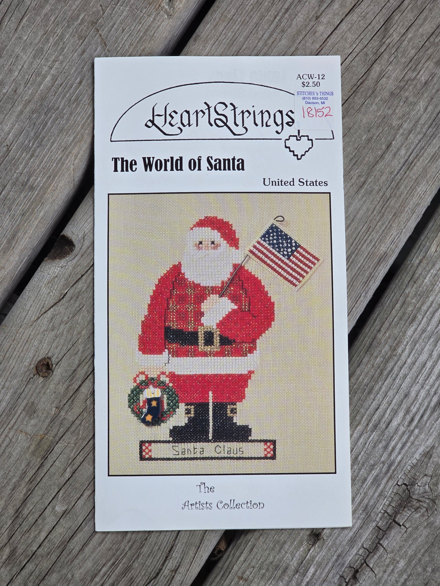 Heartstrings - The World of Santa - United States - Cross Stitch Pattern