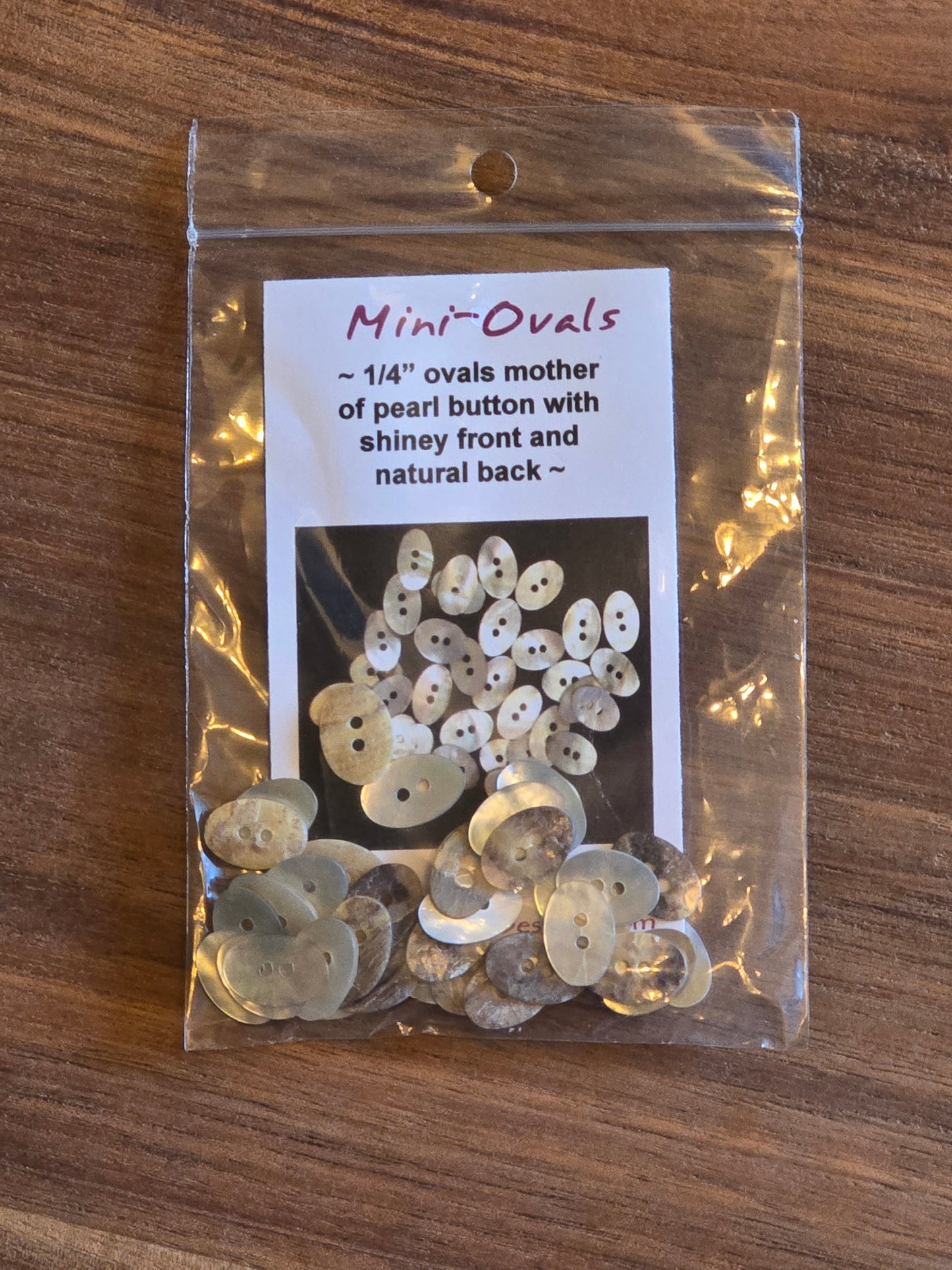 Kelmscott Designs - Mini-Ovals Buttons