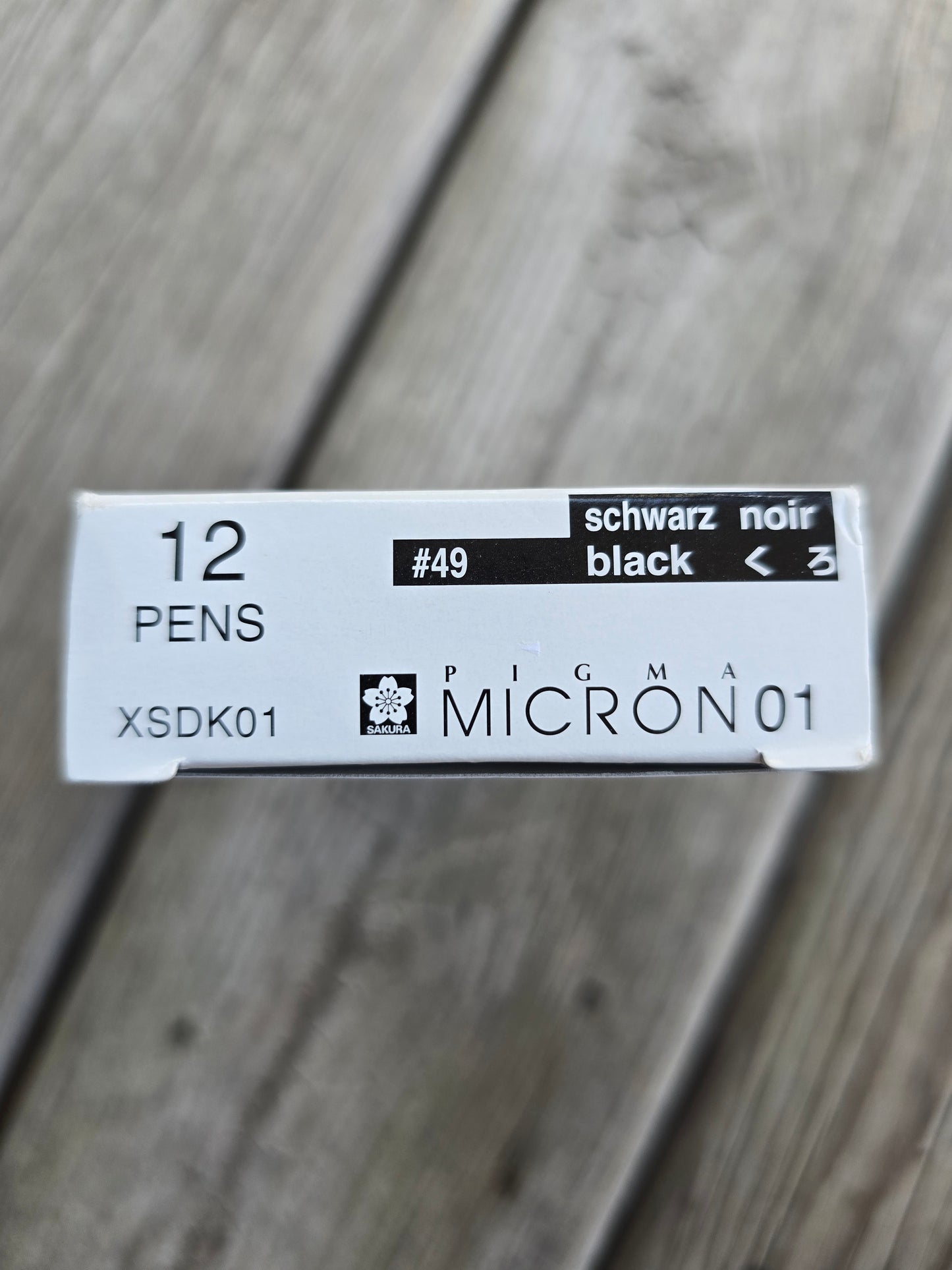 Pigma Micron Pen - 01 - Brown, Black
