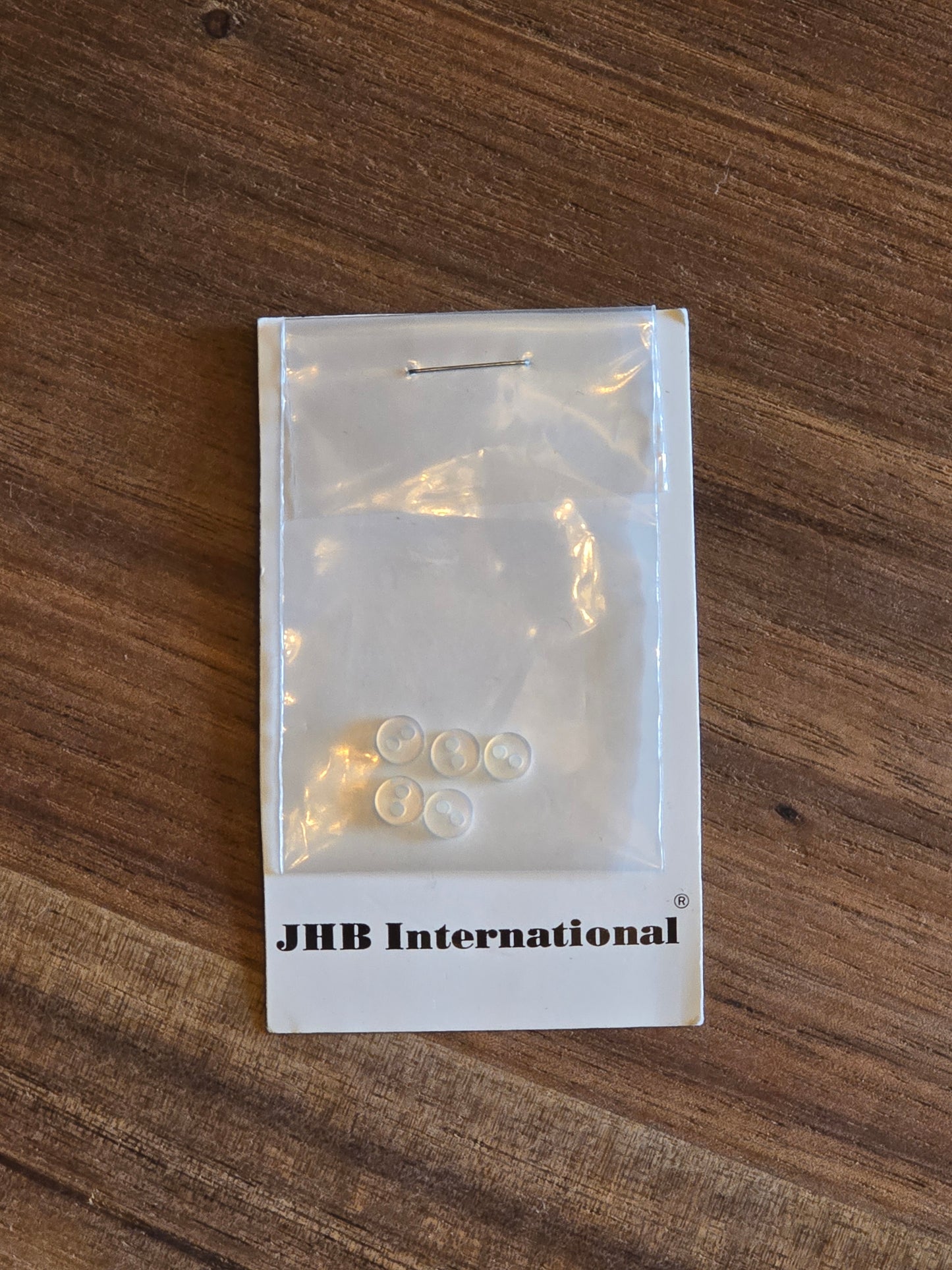 JHB International - 1/8" Round Plastic Buttons