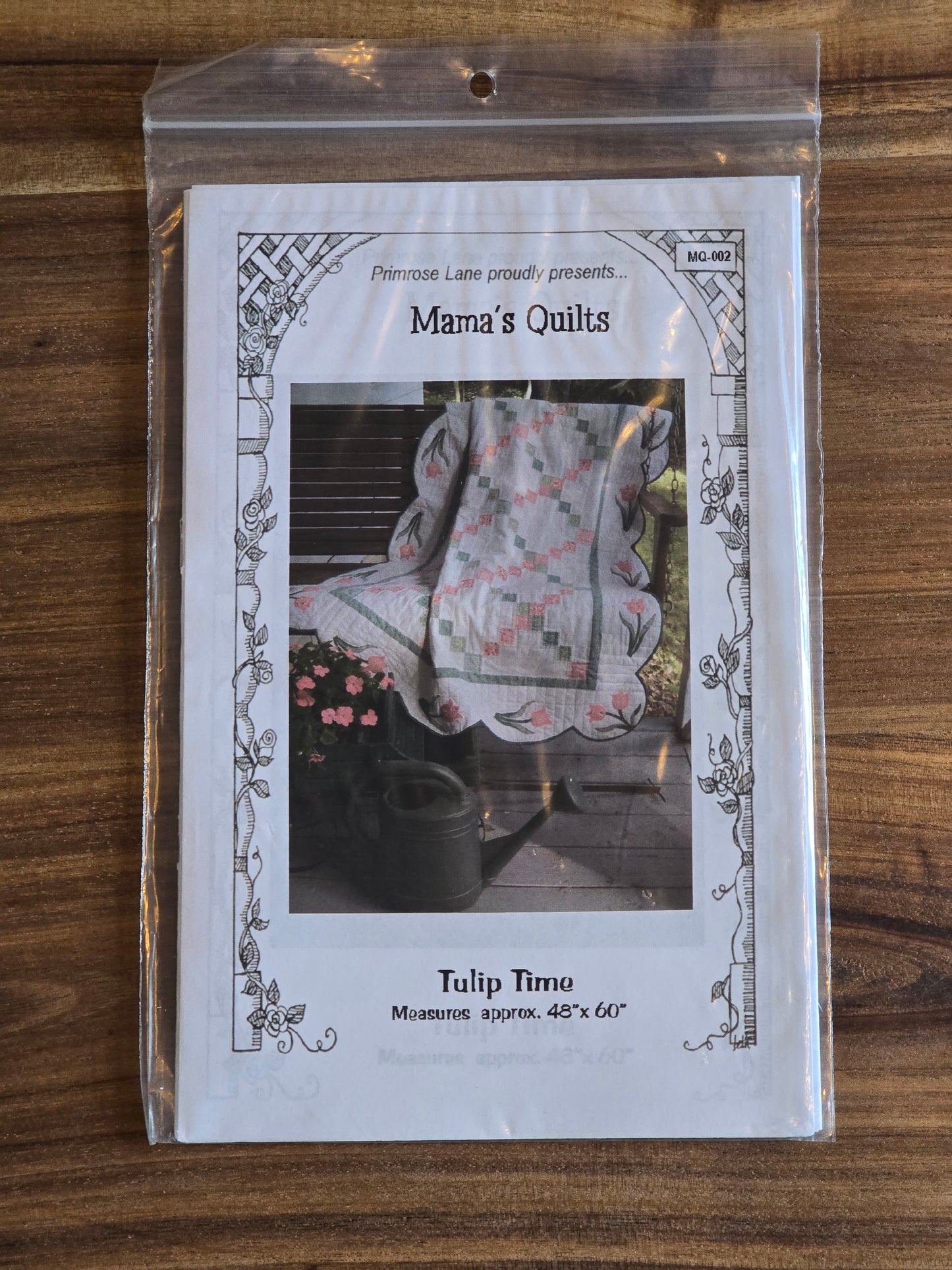 Primrose Lane - Tulip Time - Quilt Pattern