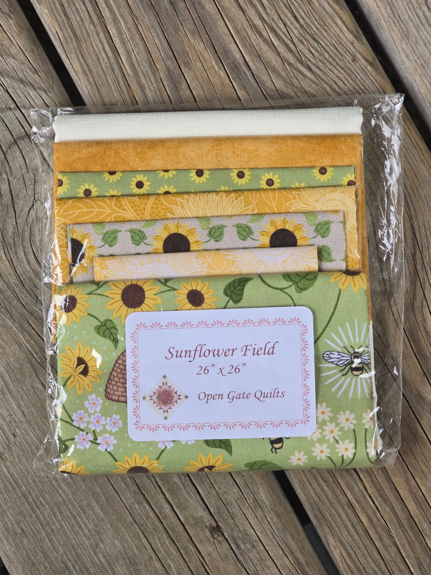 Open Gate Quilts - Sunflower Field - Quilt - Kit