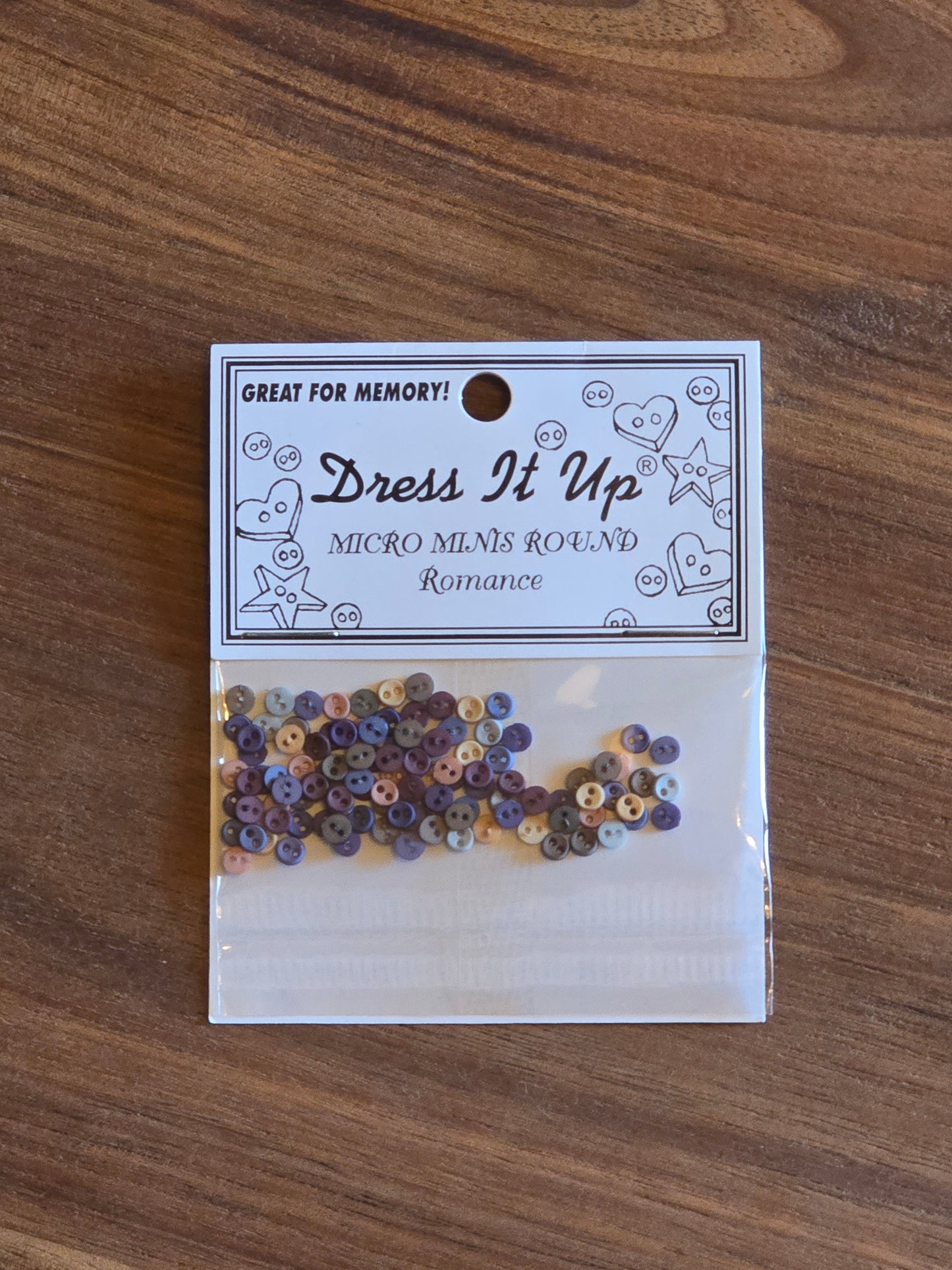 Dress It Up - Micro Minis Round Buttons