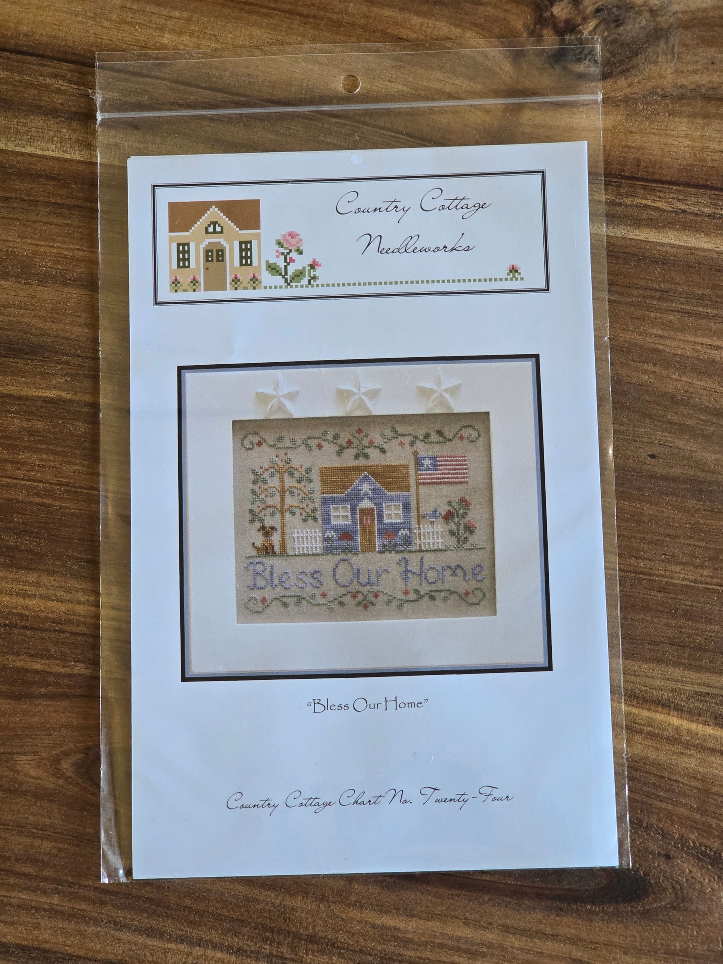 Little House Needleworks - Bless Our Home - Cross Stitch Pattern