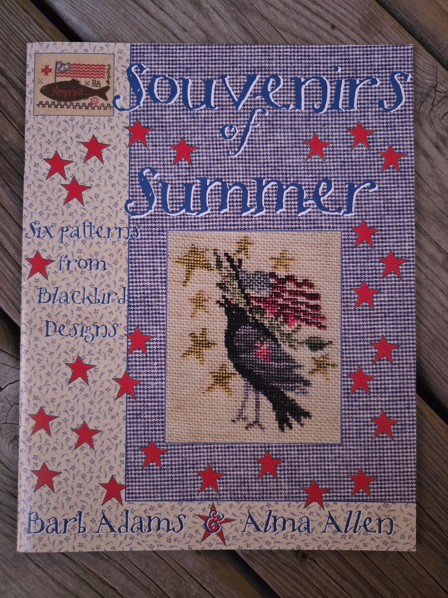 Blackbird Designs - Souvenirs of Summer - 6 Cross Stitch Patterns