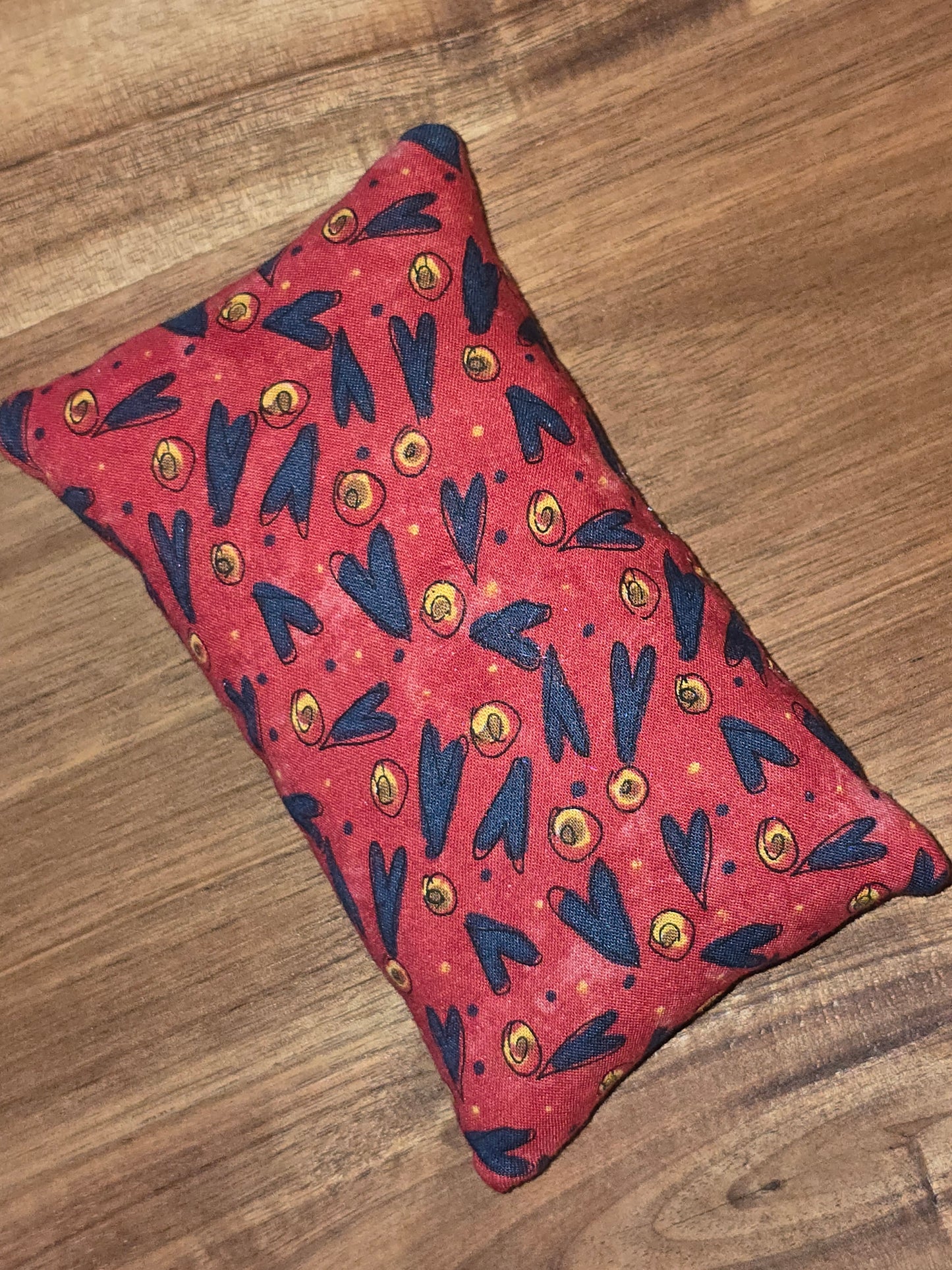 Cross Stitched Heart - Bowl Filler or Pincushion