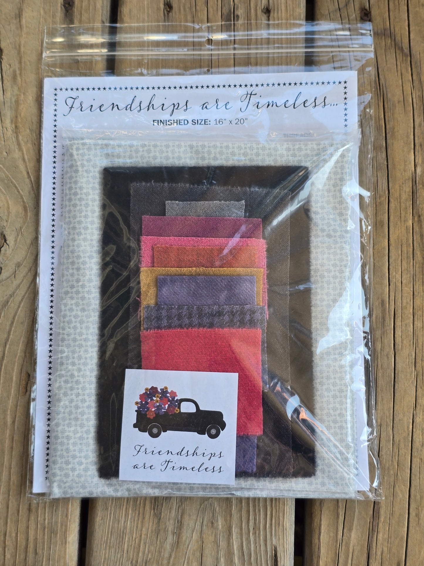Primitive Gatherings - Friendships Are Timeless - Wool Kit