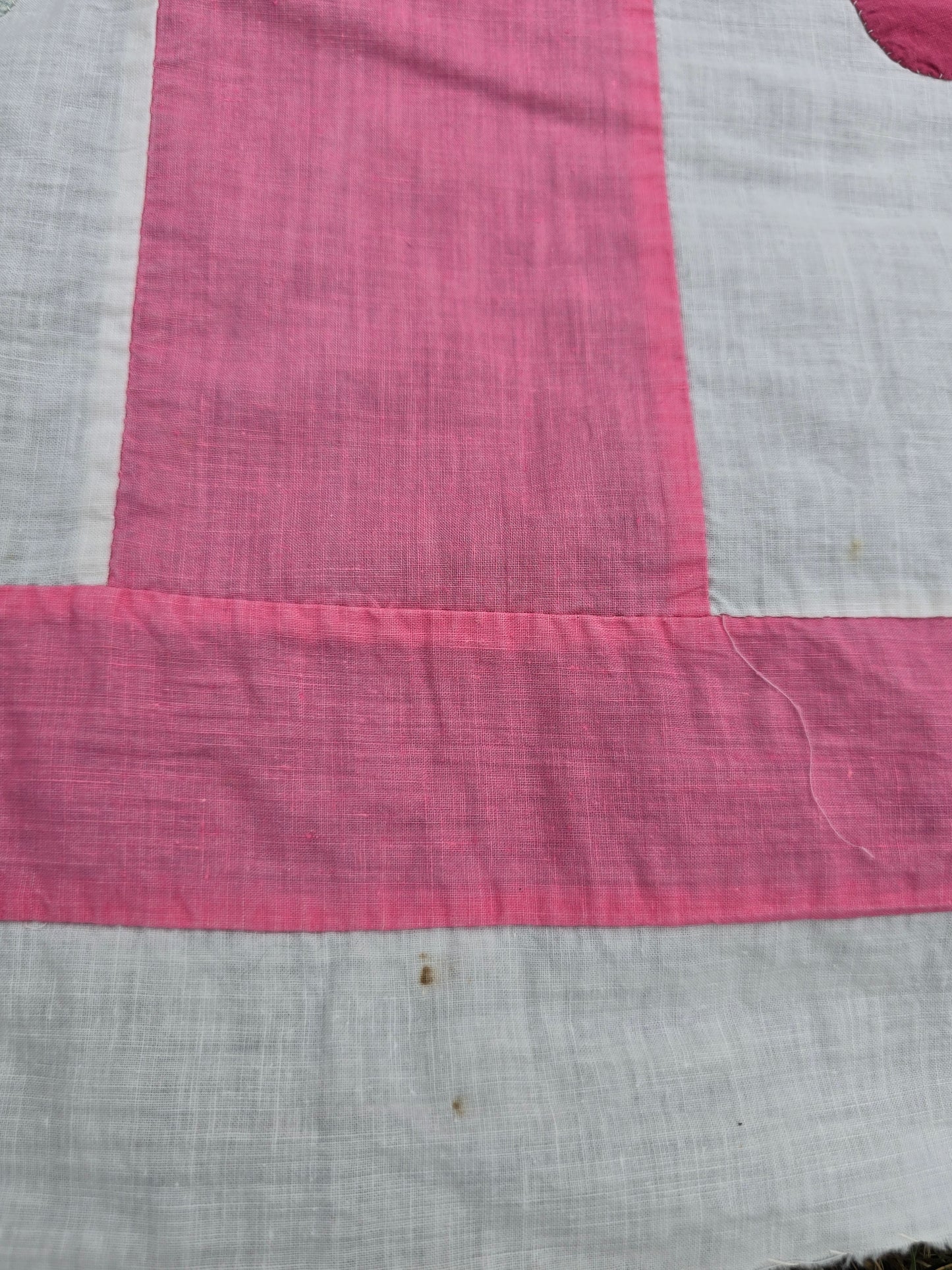 Vintage Dresden Plate Quilt Top