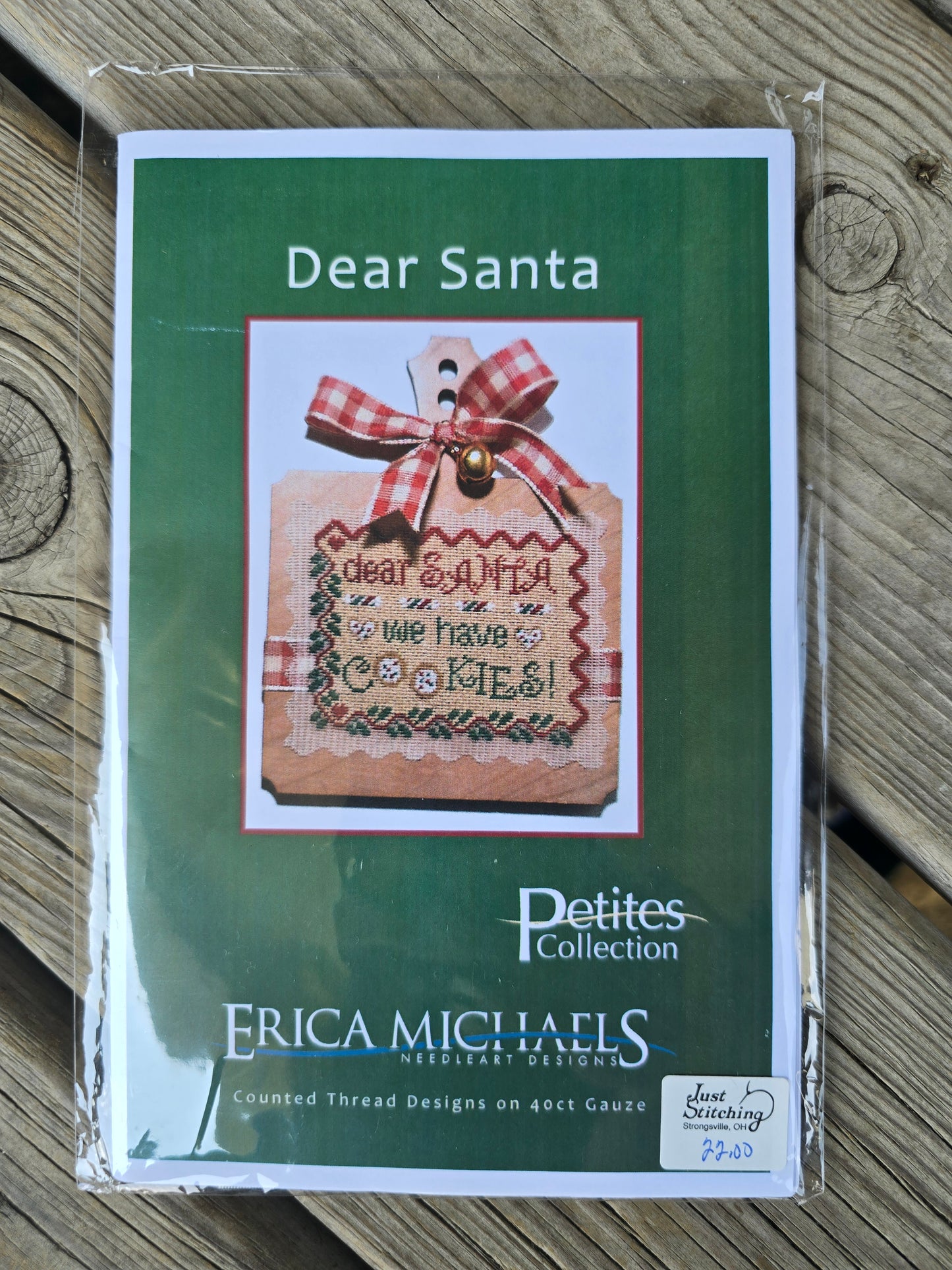Erica Michaels - Dear Santa - Petites Collection - Cross Stitch Kit