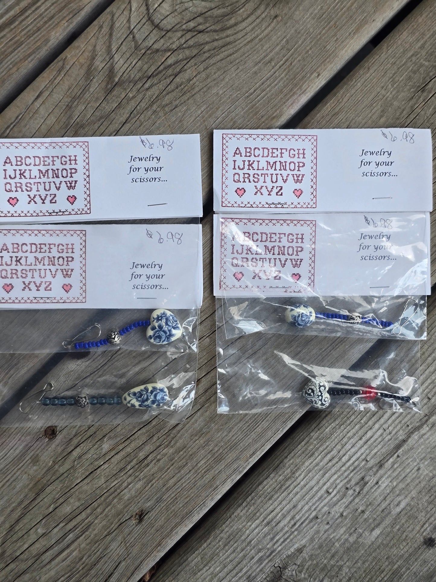 Samplers and Such - Scissor Fob - Notions