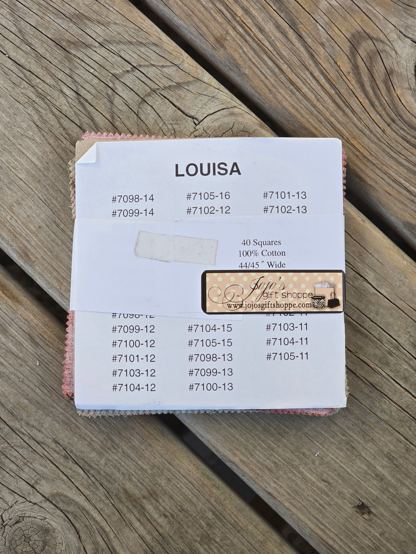 Moda - Terry Clothier Thompson - Louisa - Charm Pack