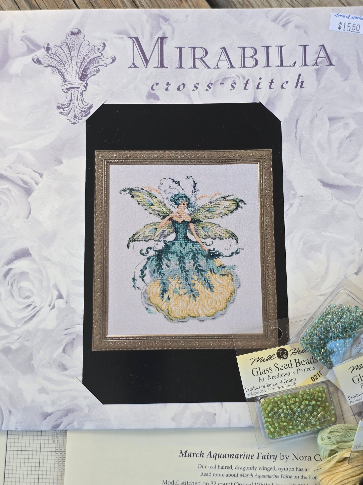 Mirabilia - March Aquamarine Fairy - Cross Stitch Kit