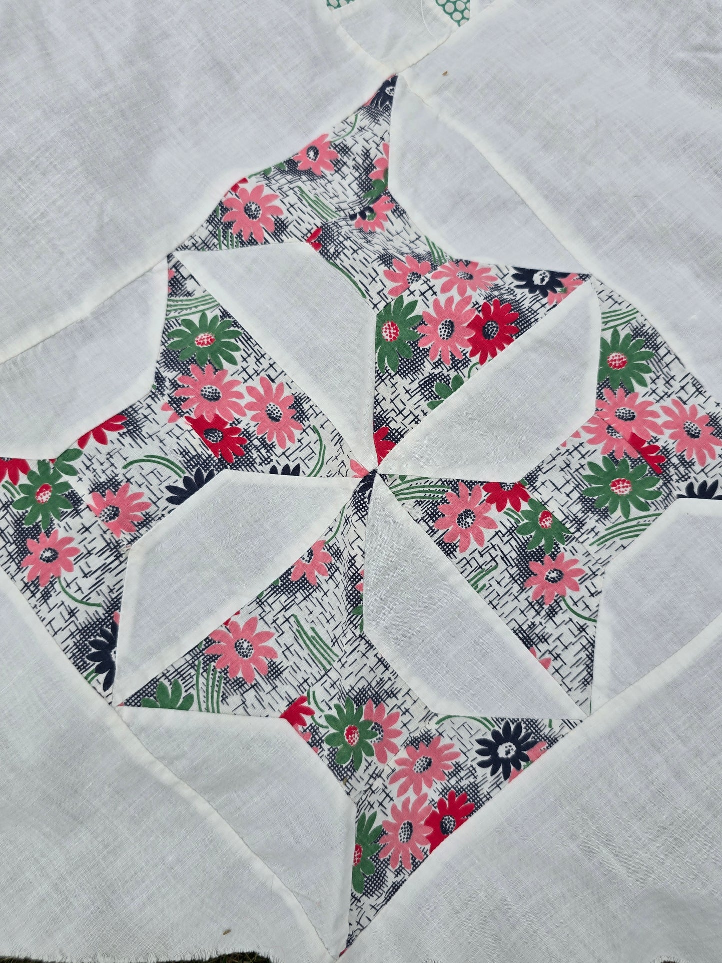 Vintage Sampler Quilt Top