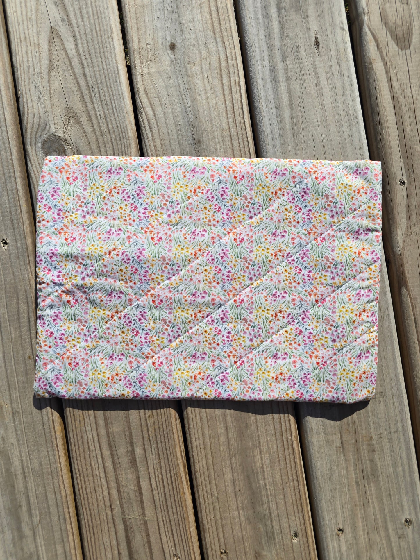 K Heinz Designz - Cloth Project Bag - Light Floral