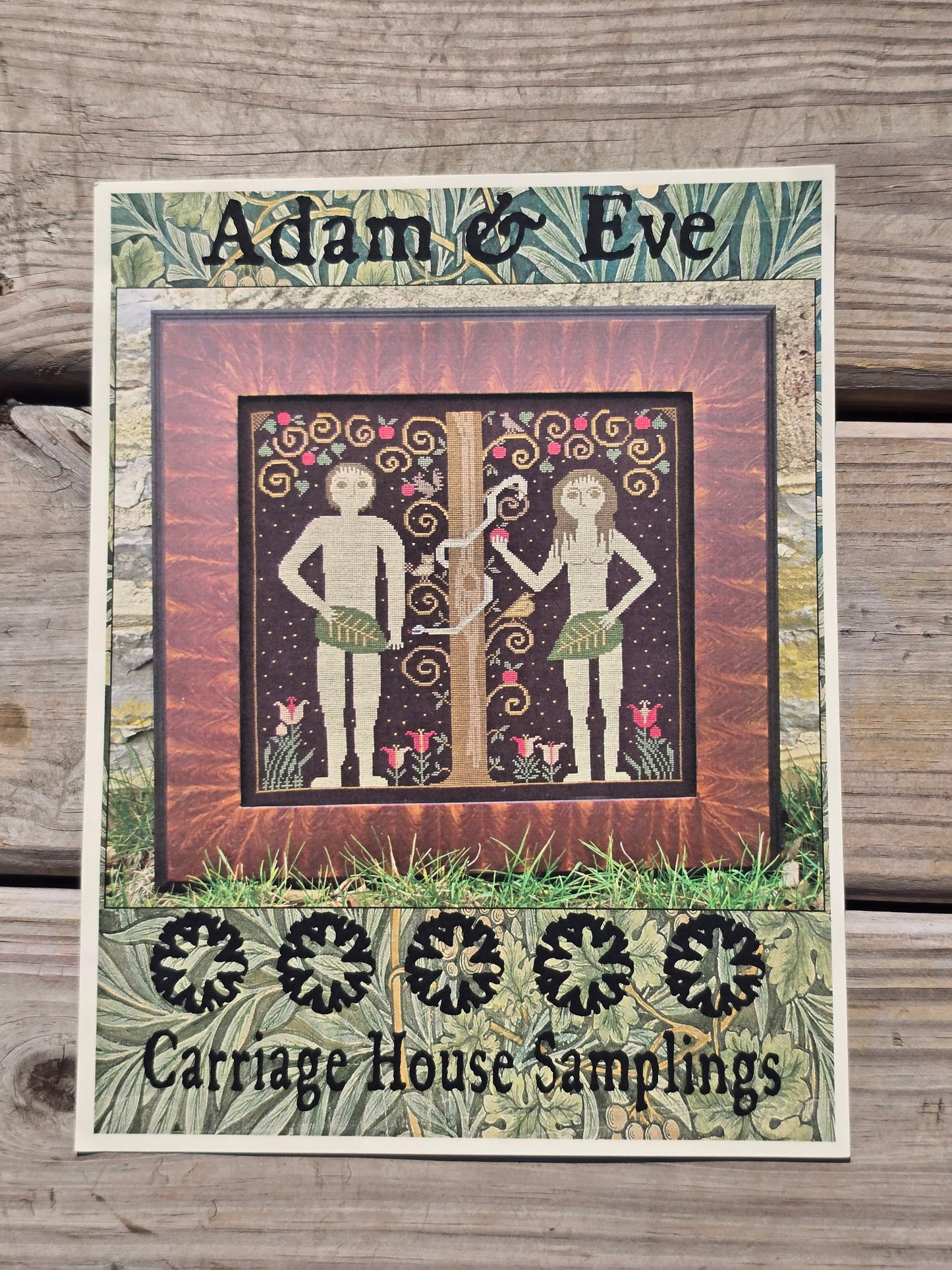 Carriage House Samplings - Adam & Eve - Cross Stitch Pattern
