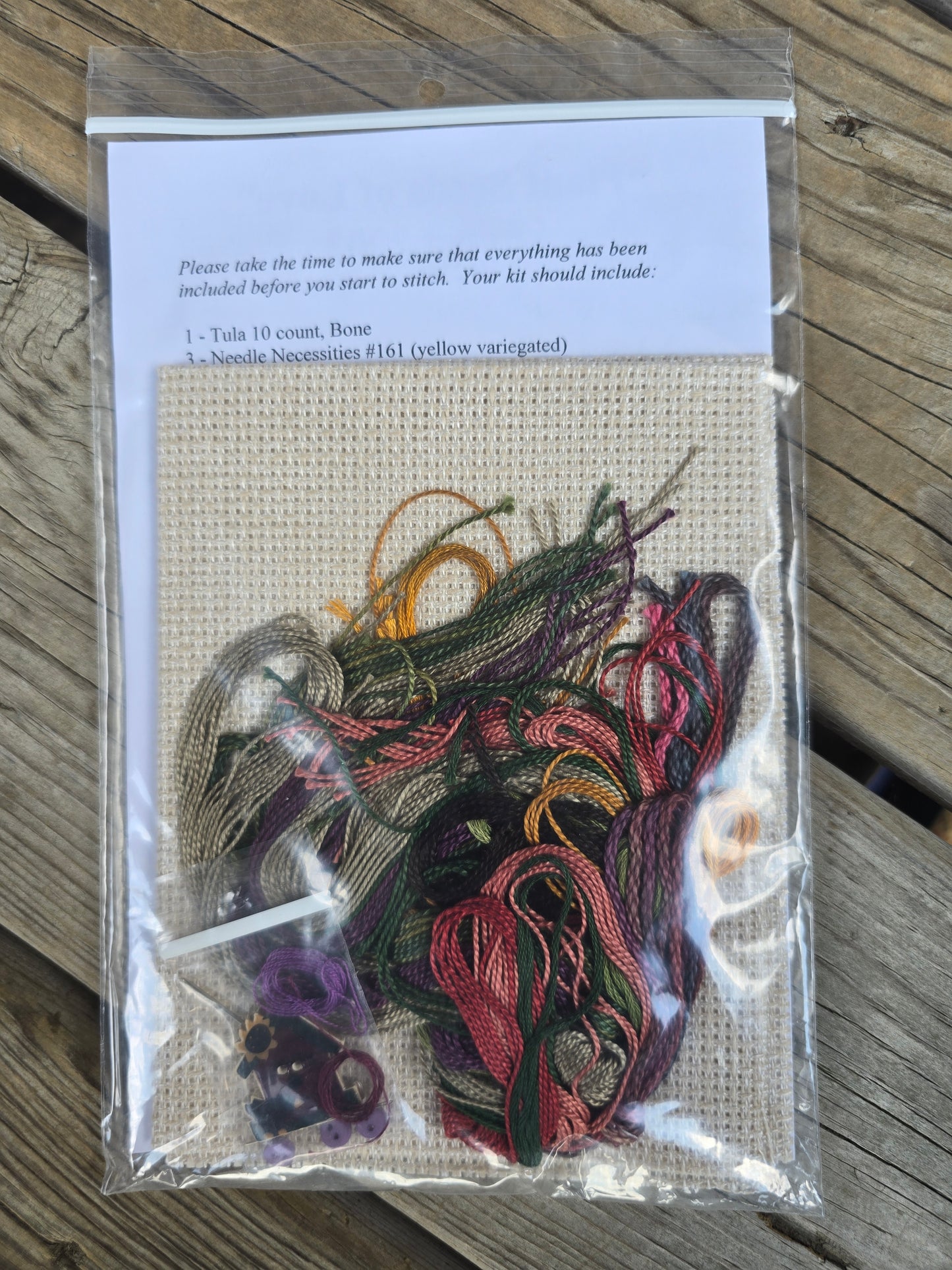 Aidaworks - Stitchin' Fix - Plant Seeds of Love Cross Stitch Kit
