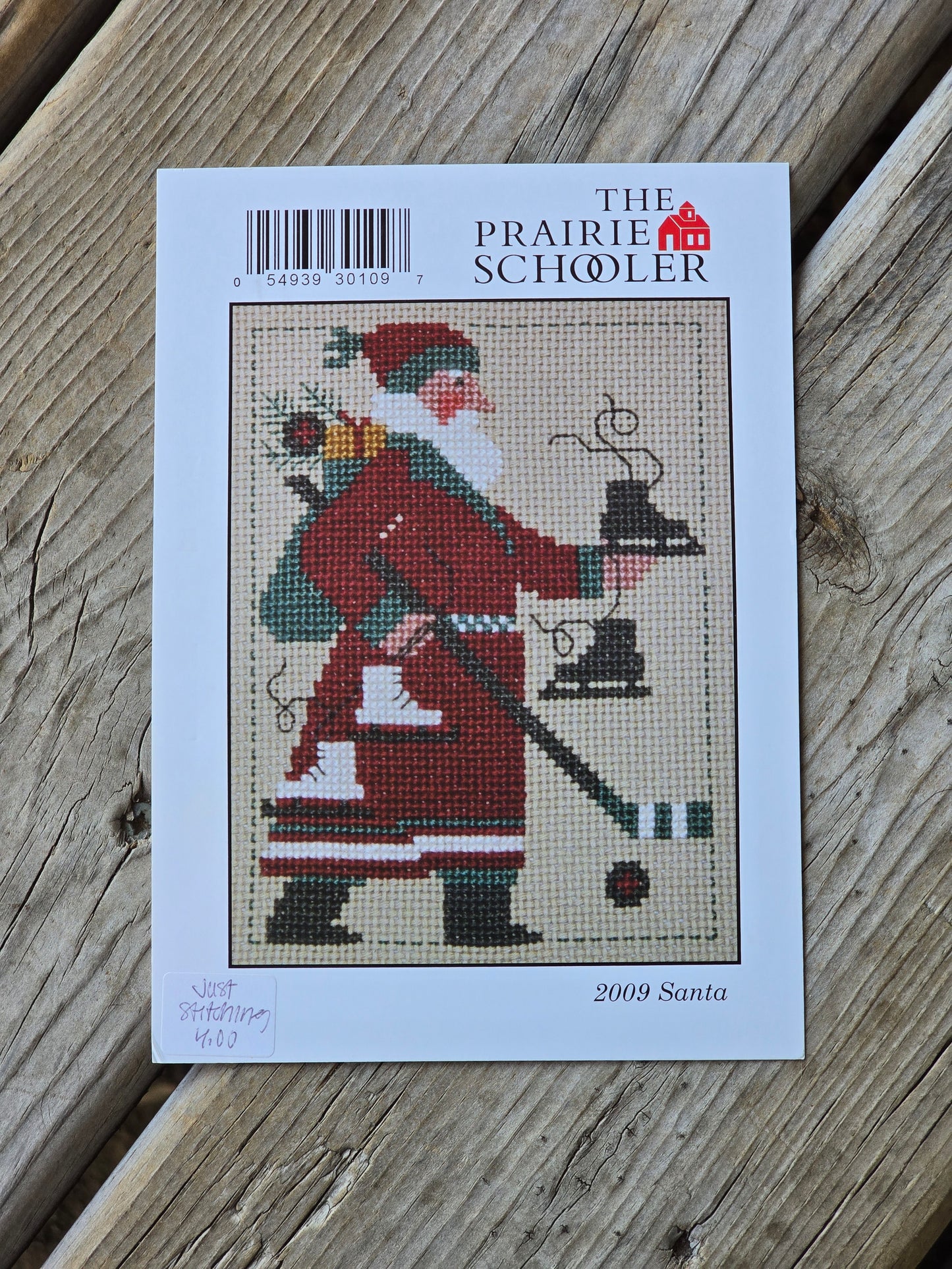 The Prairie Schooler - 2009 Santa - Cross Stitch Pattern
